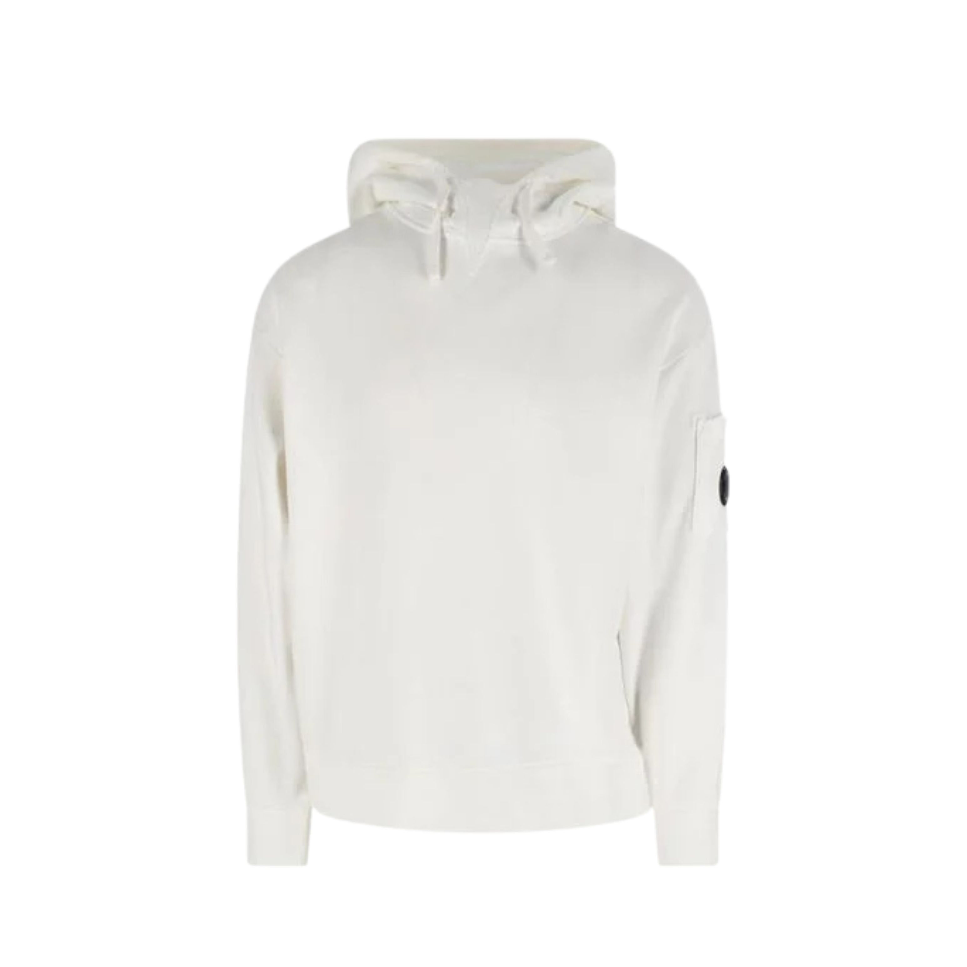 CP Company Pull Hoodie Blanc
