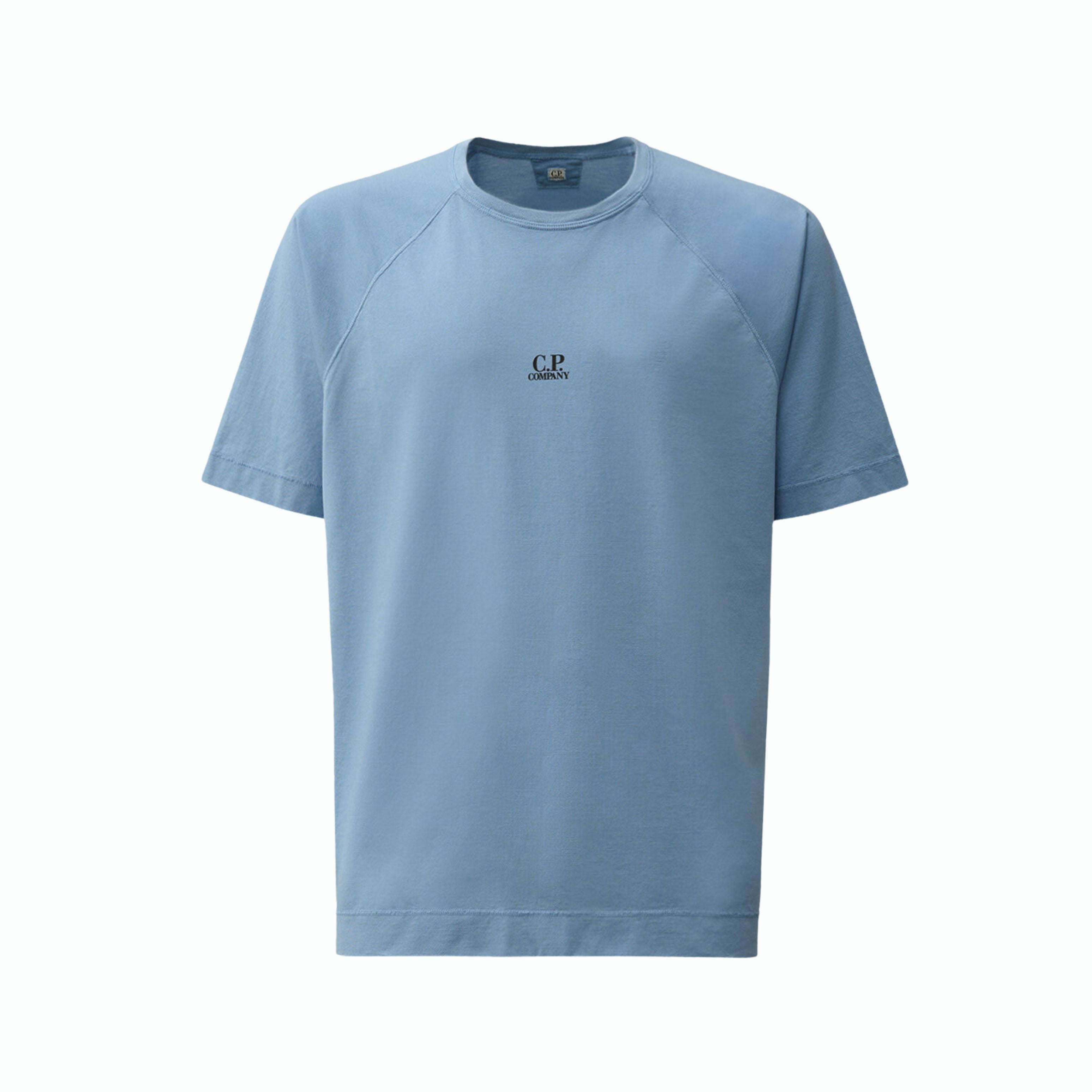 CP Company T-Shirt Micronet Bleu