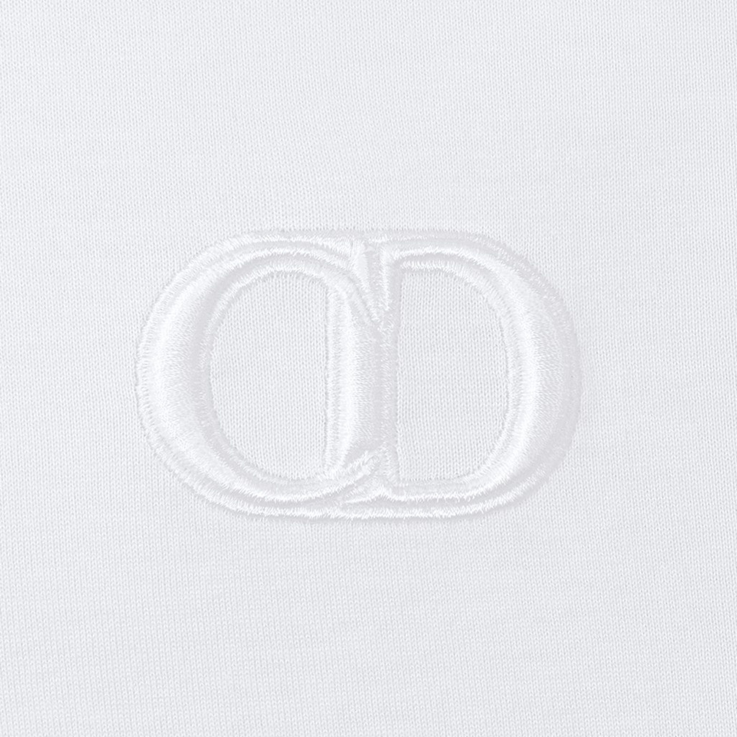 Dior T-Shirt Icon Logo Blanc