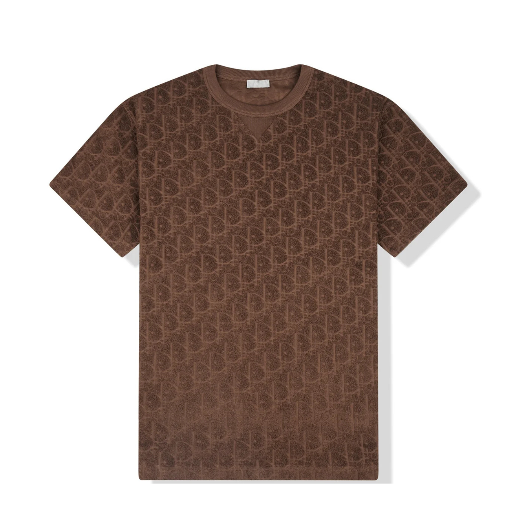 Dior T-Shirt Oblique Towelling Marron