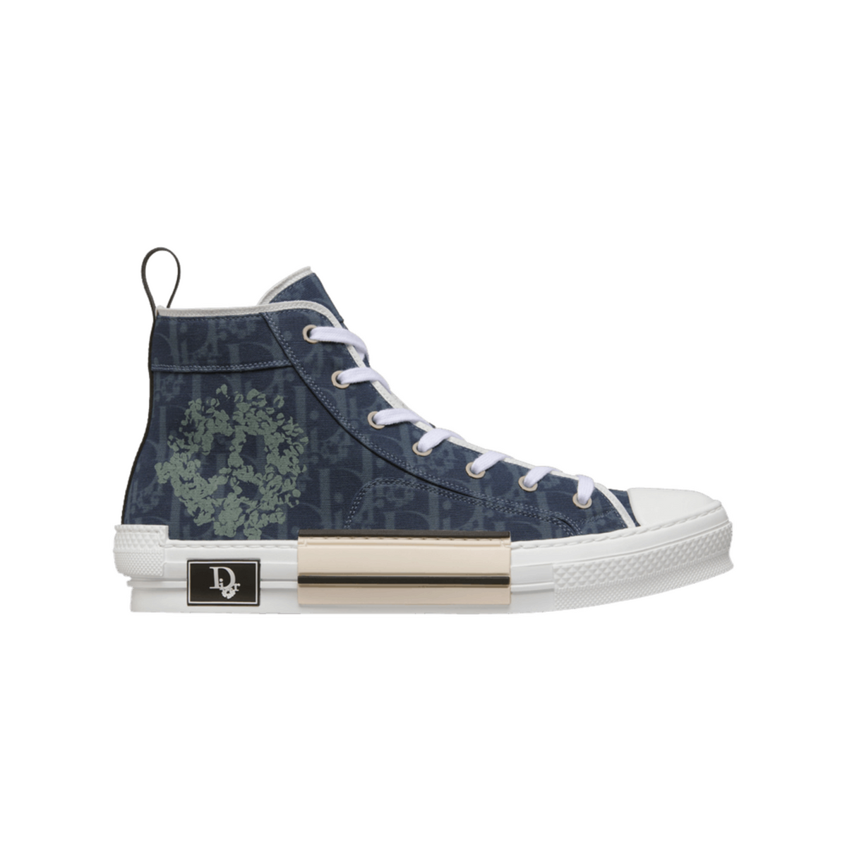 Dior x Denim Tears Sneaker B23 High-Top Blue Oblique Sneaker