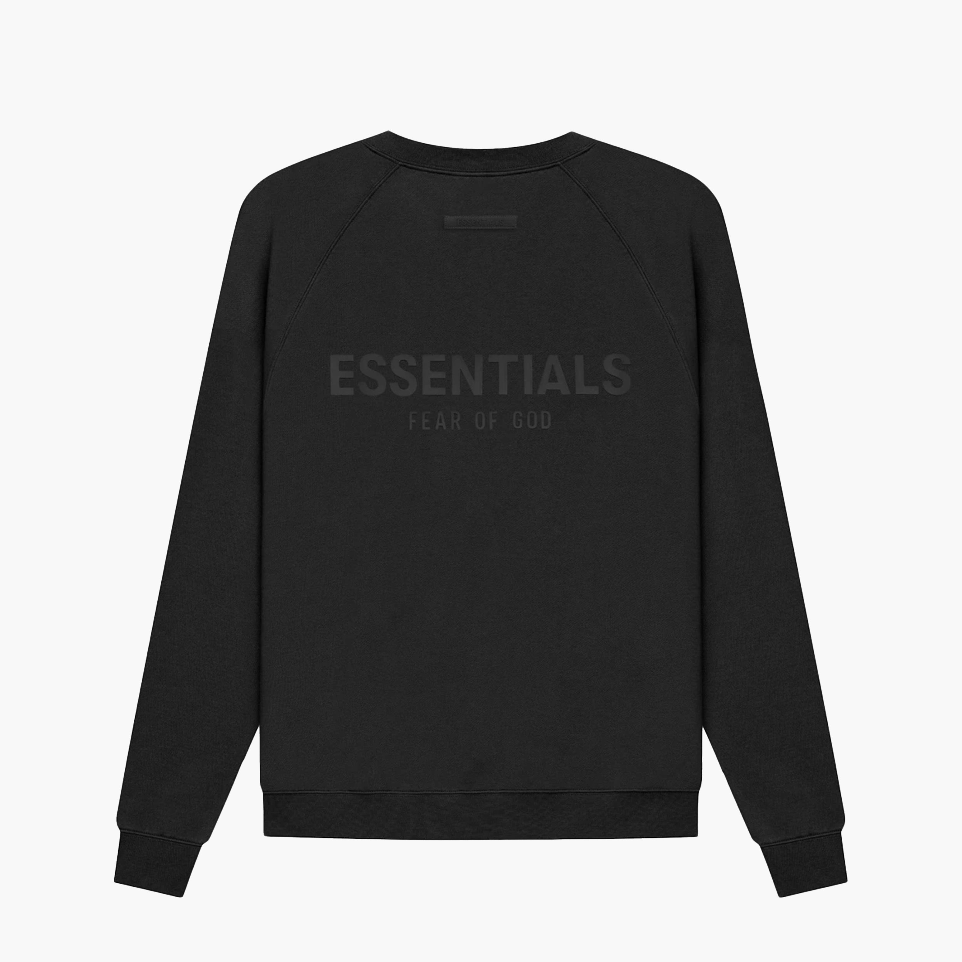 Essentials Fear of God Crewneck Stretch Limo Noir