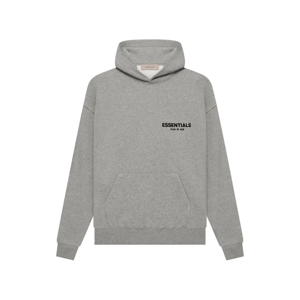 Essentials Fear Of God Hoodie Dark Oatmeal Gris Foncé