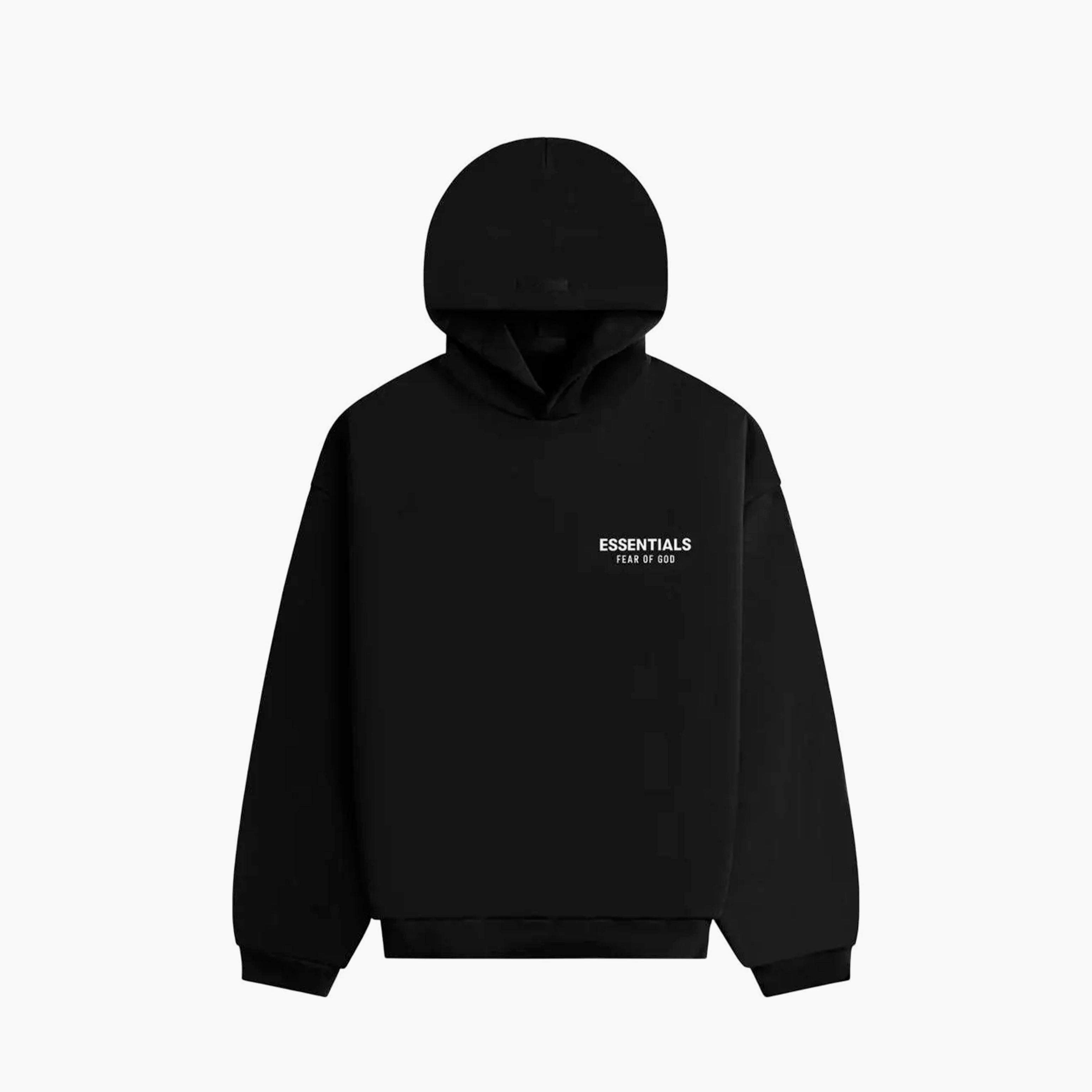 Essentials Fear Of God Hoodie Noir