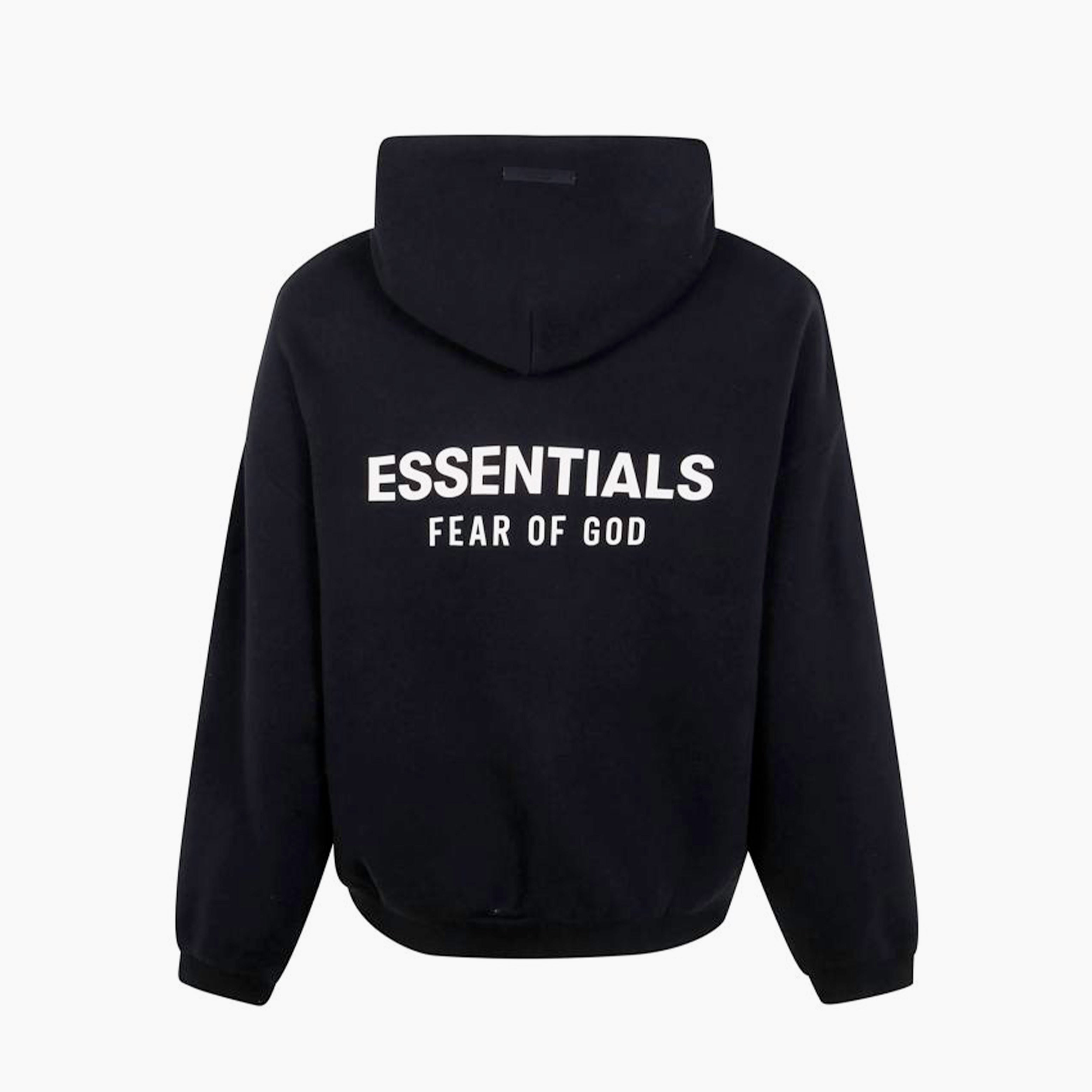 Essentials Fear Of God Hoodie Noir