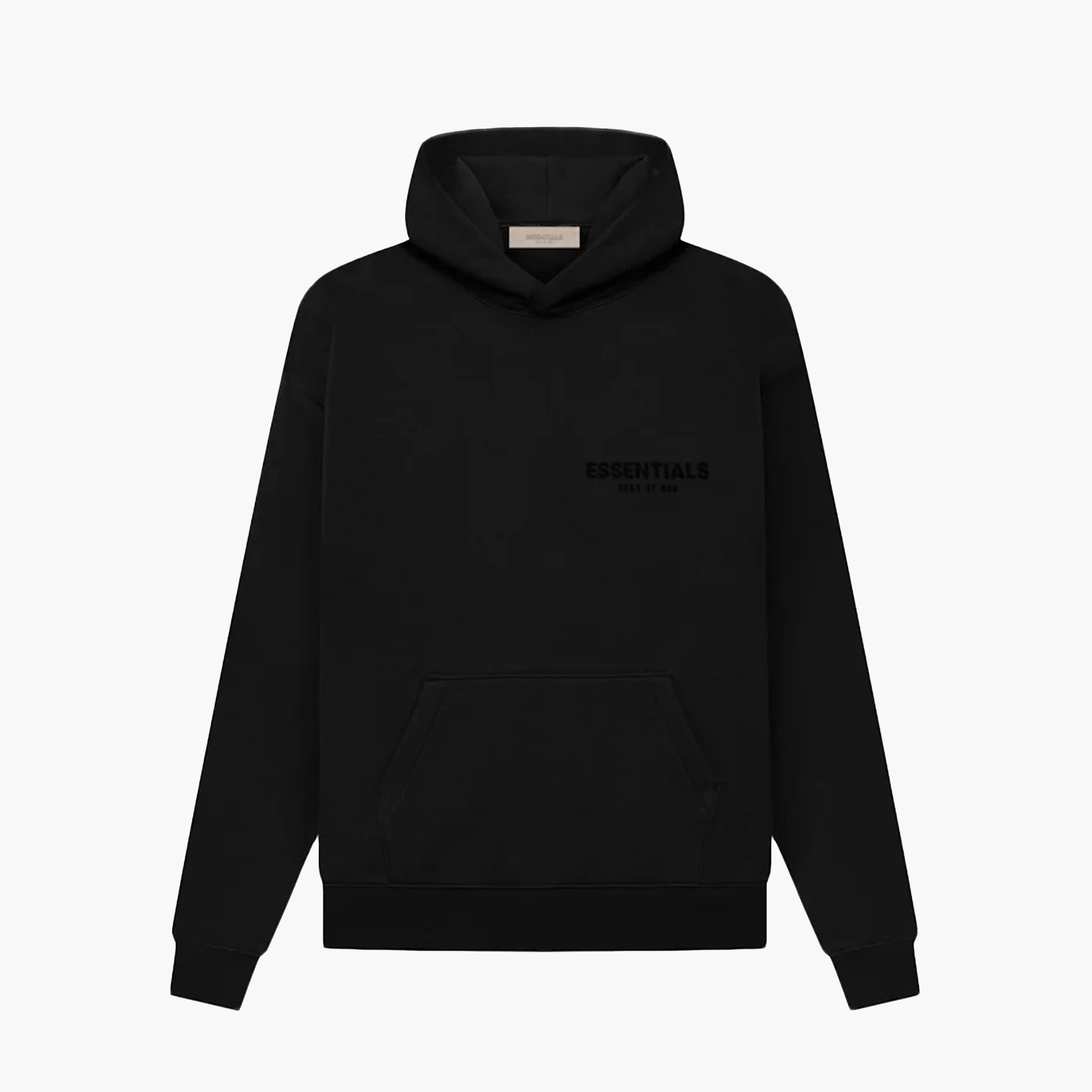 Essentials Fear Of God Hoodie Stretch Limo Noir