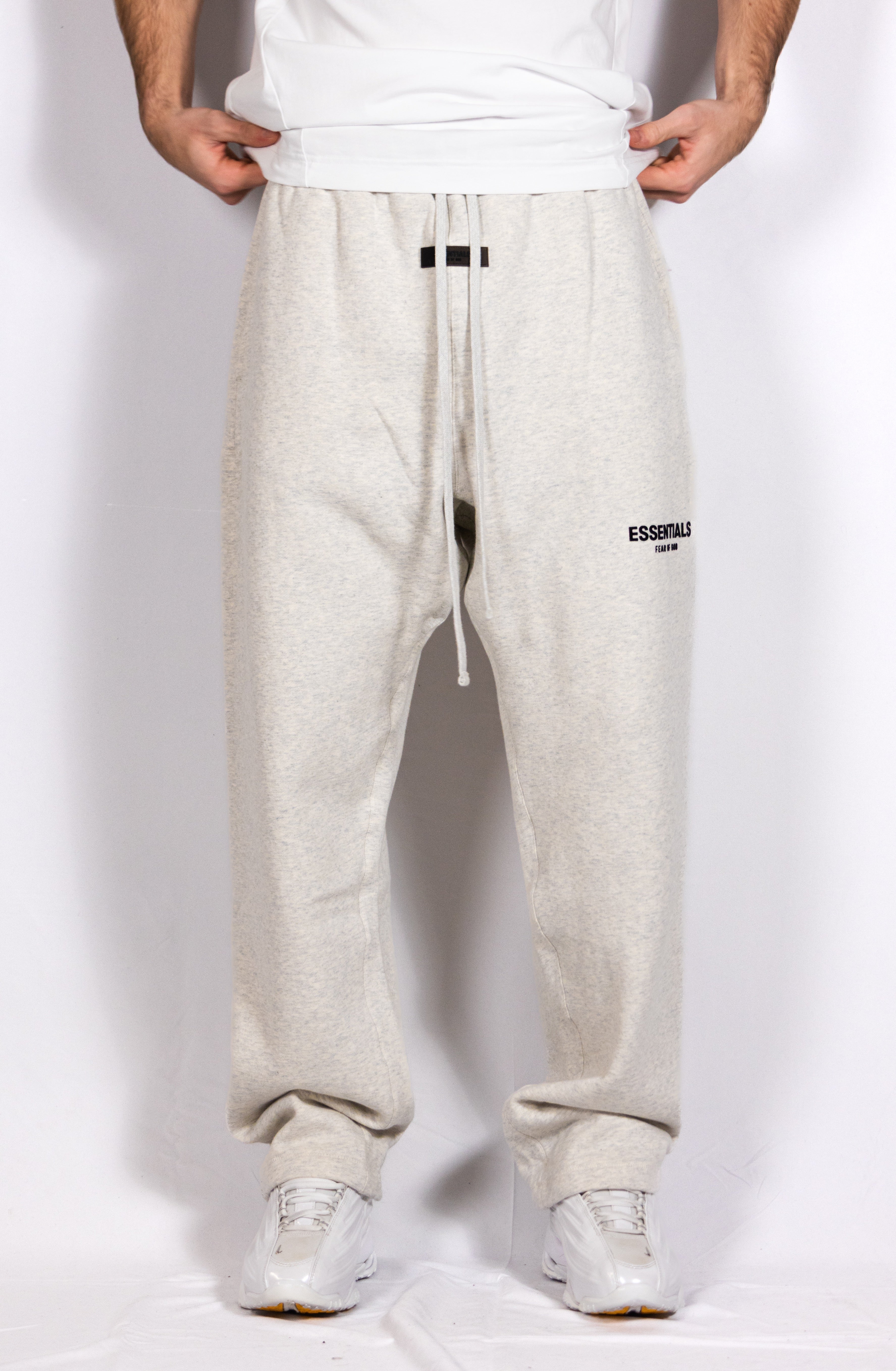 Essentials Fear Of God Pantalon de Jogging Relaxed Light Oatmeal Gris Clair