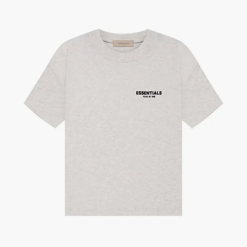 Essentials T-shirt Light Oatmeal Gris Clair Fear Of God
