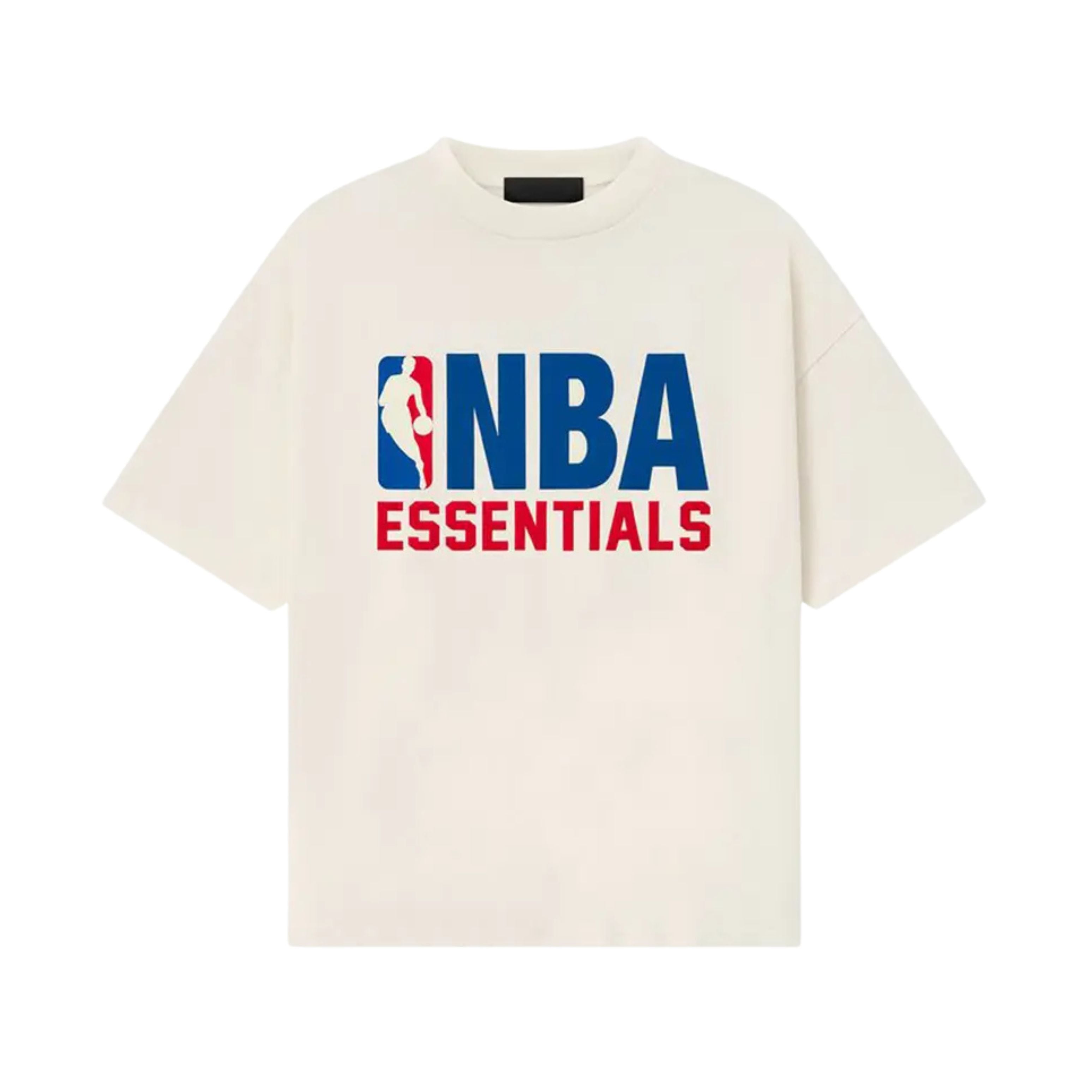 Essentials Fear of God x NBA T-shirt 90's Vintage Crème