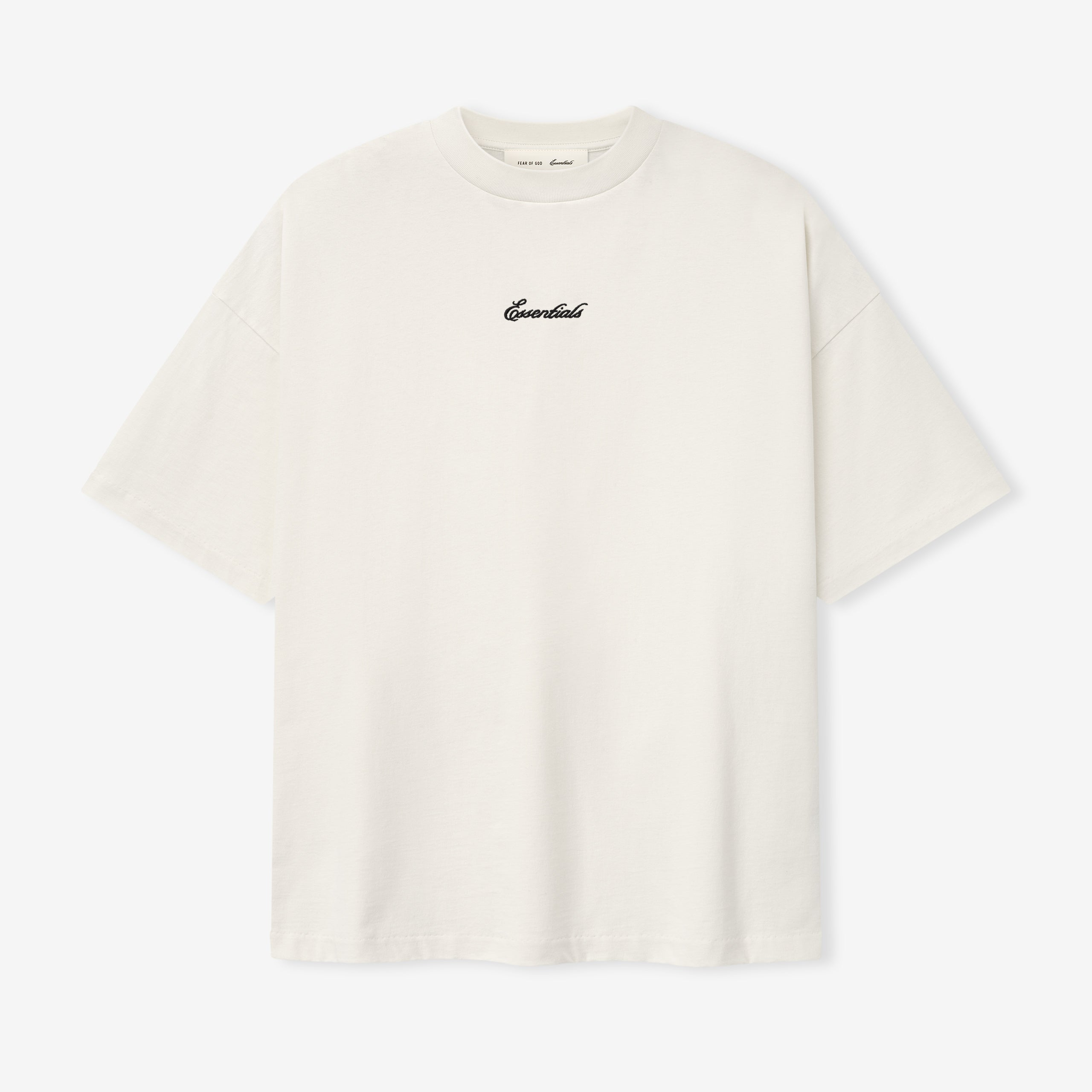 Essentials T-shirt Ivory Signature 90'S Short Sleeve Tee Fear of God