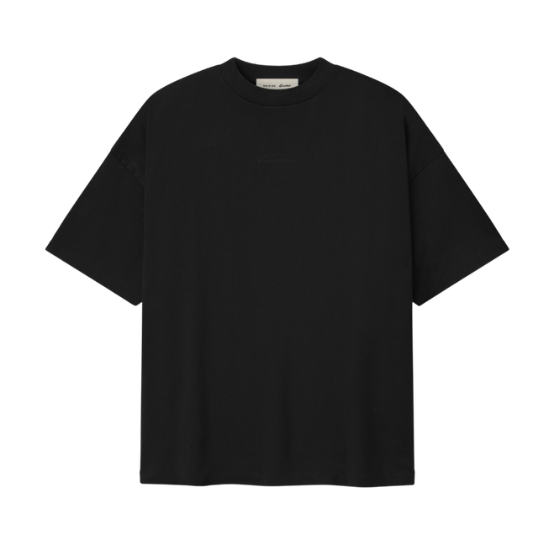 Essentials T-shirt Signature 90'S Black Short Sleeve Fear of God