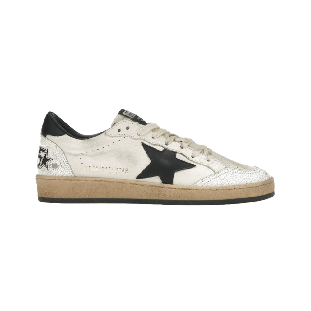 Golden Goose Ball Star Black Off White