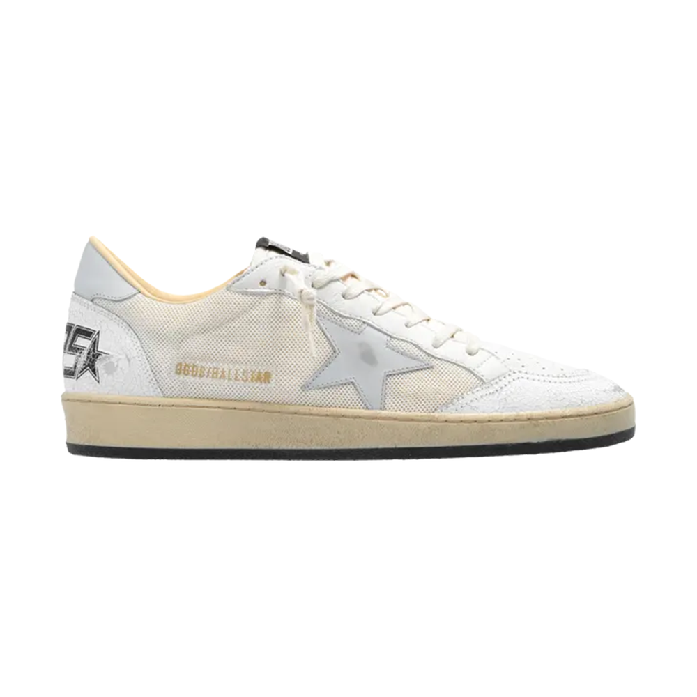Golden Goose Ball Star Cream Grey