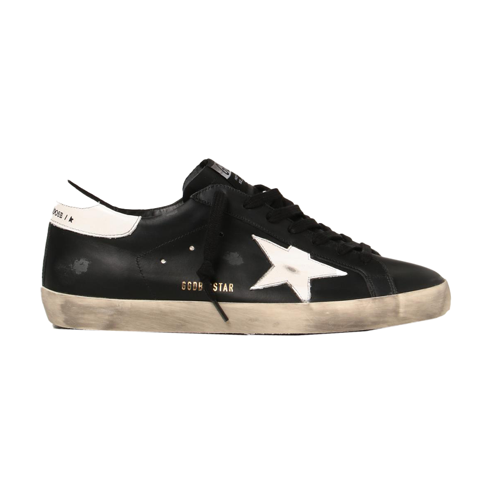 Golden Goose Superstar Black White