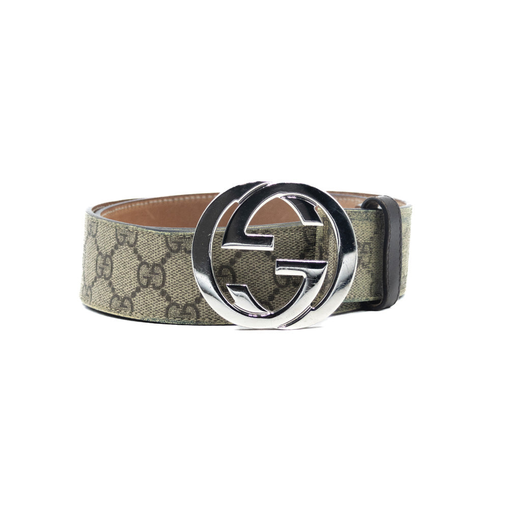 Gucci Ceinture avec boucle GG enlacés