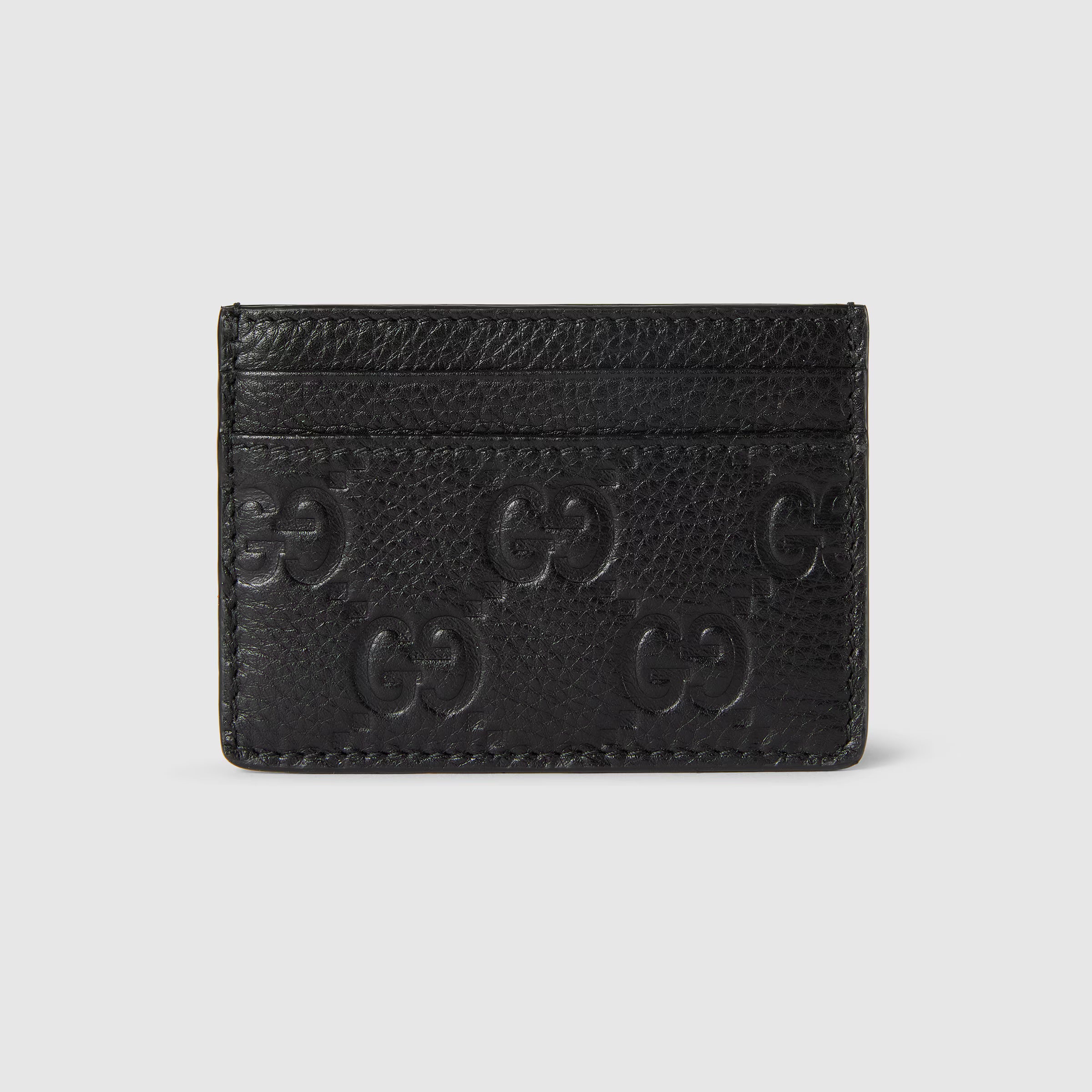 Gucci Porte-carte GG Noir Grain