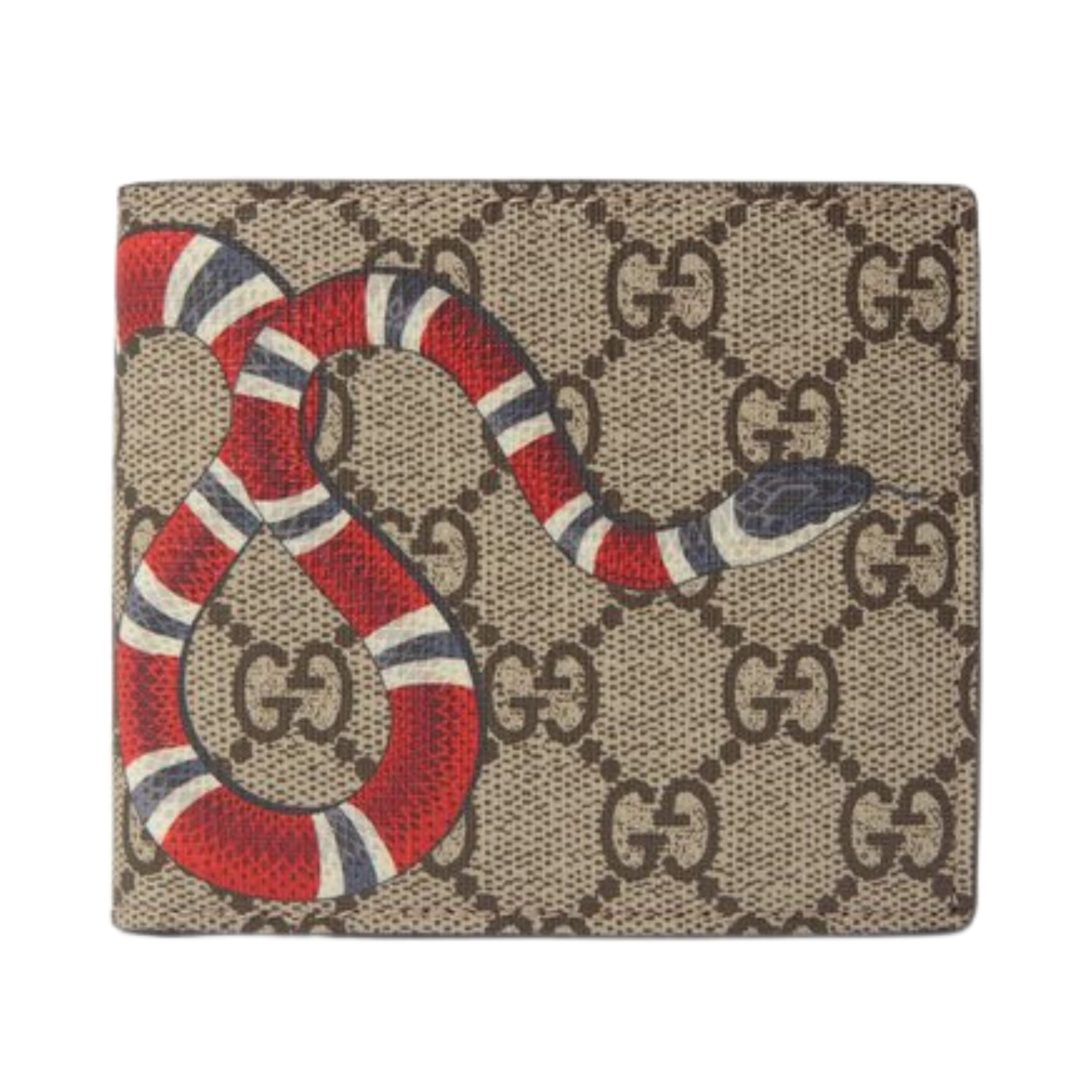 Gucci Porte-Monnaie GG Monogram Snake