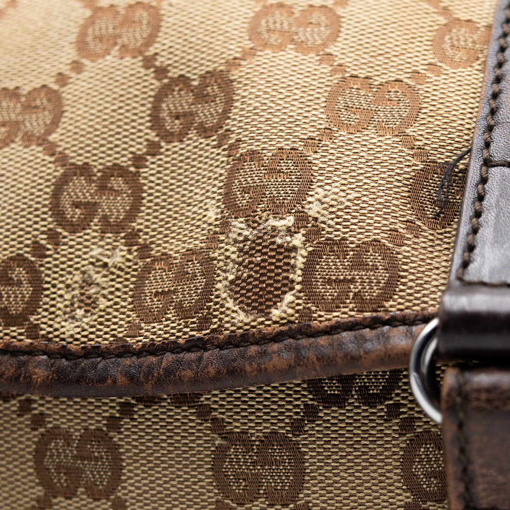 Gucci Sac à bandoulière GG Canvas Beige