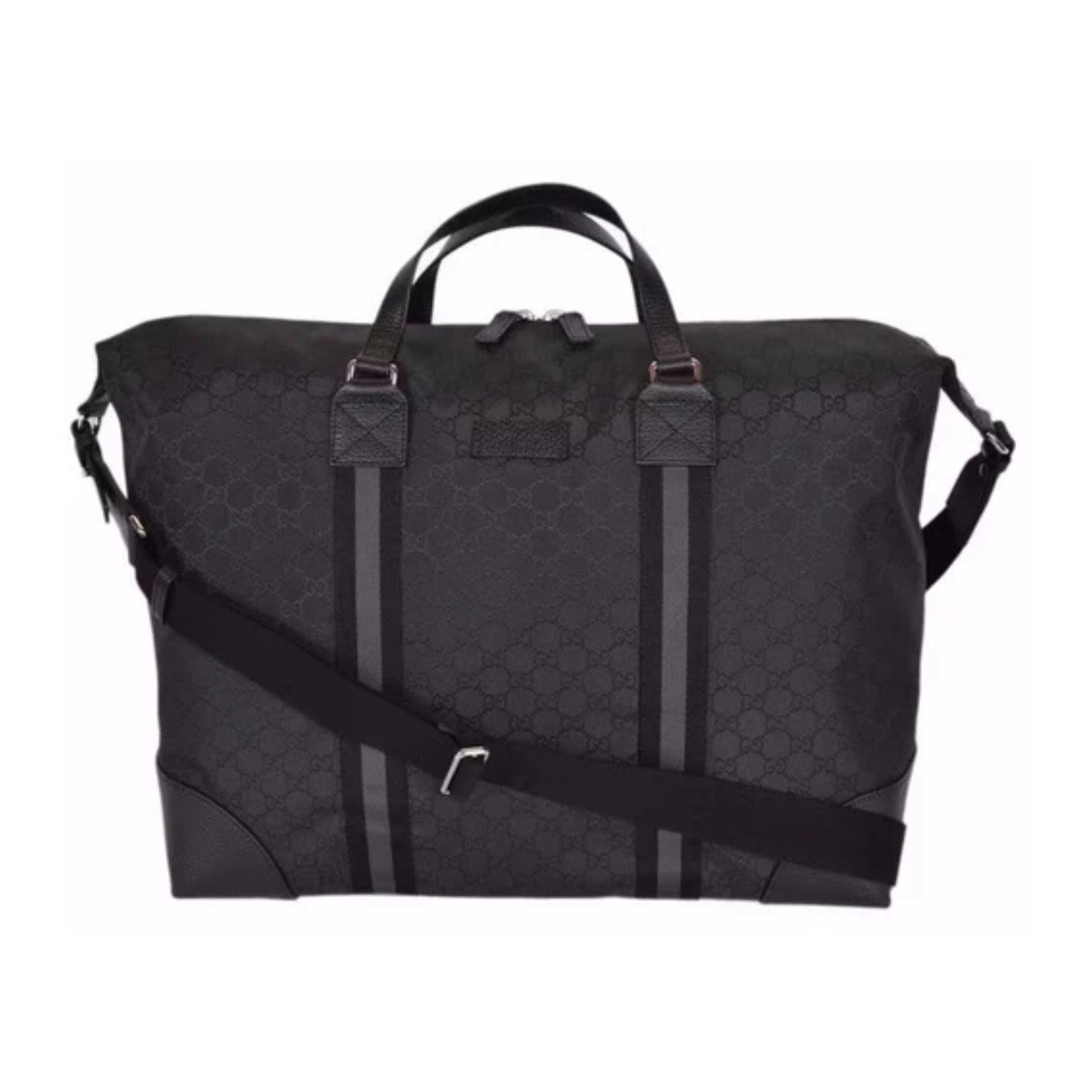 Gucci GG Canvas Shoulder Bag Black