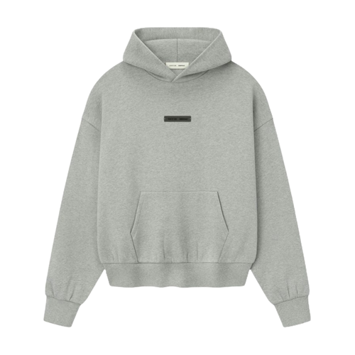 Hoodie Heather Concrete Fleece Essentials