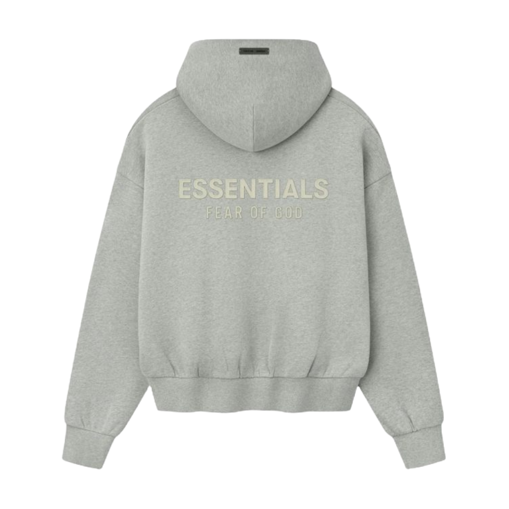 Hoodie Heather Concrete Fleece Essentials