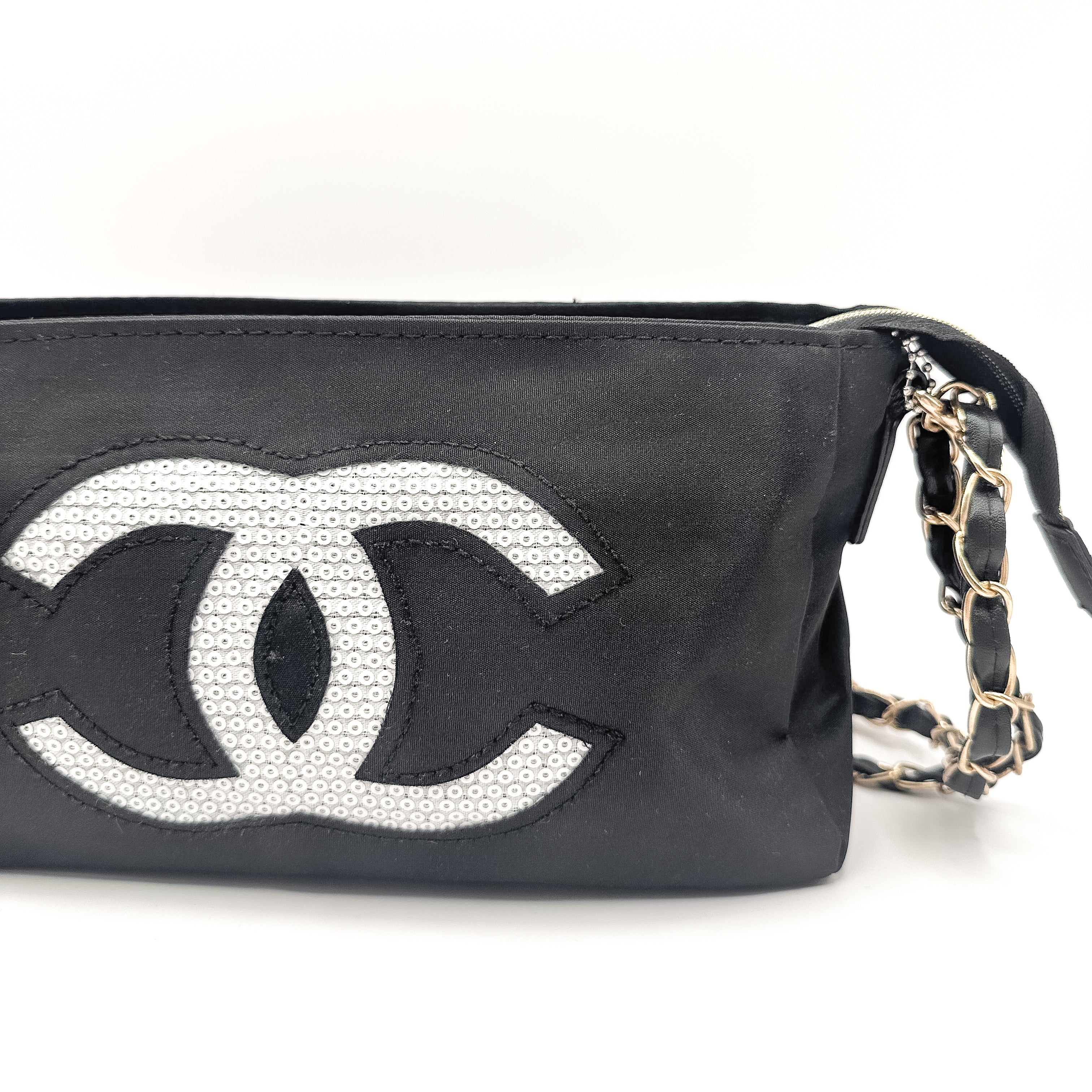 Chanel Sac a Main Logo Noir