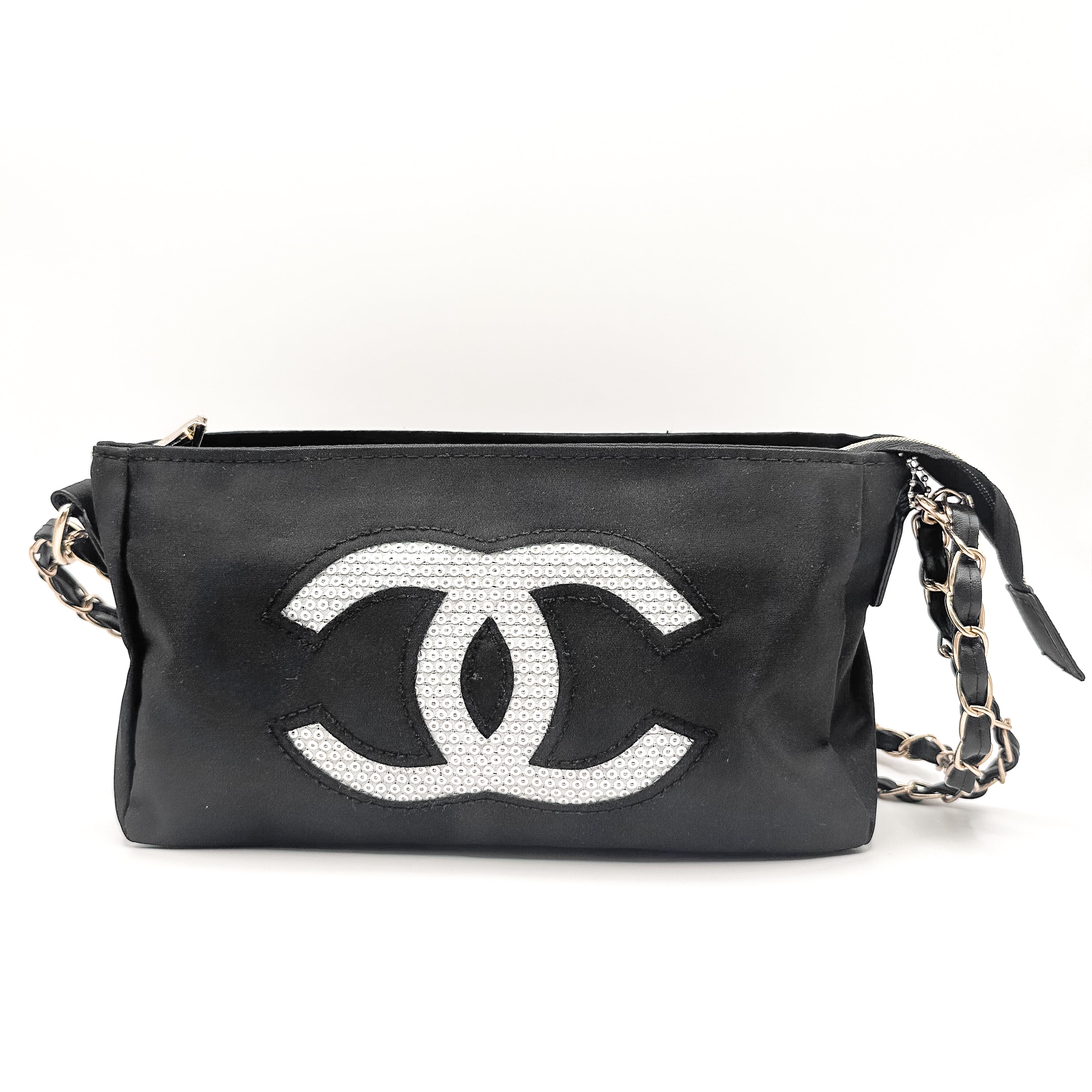 Chanel Sac a Main Logo Noir
