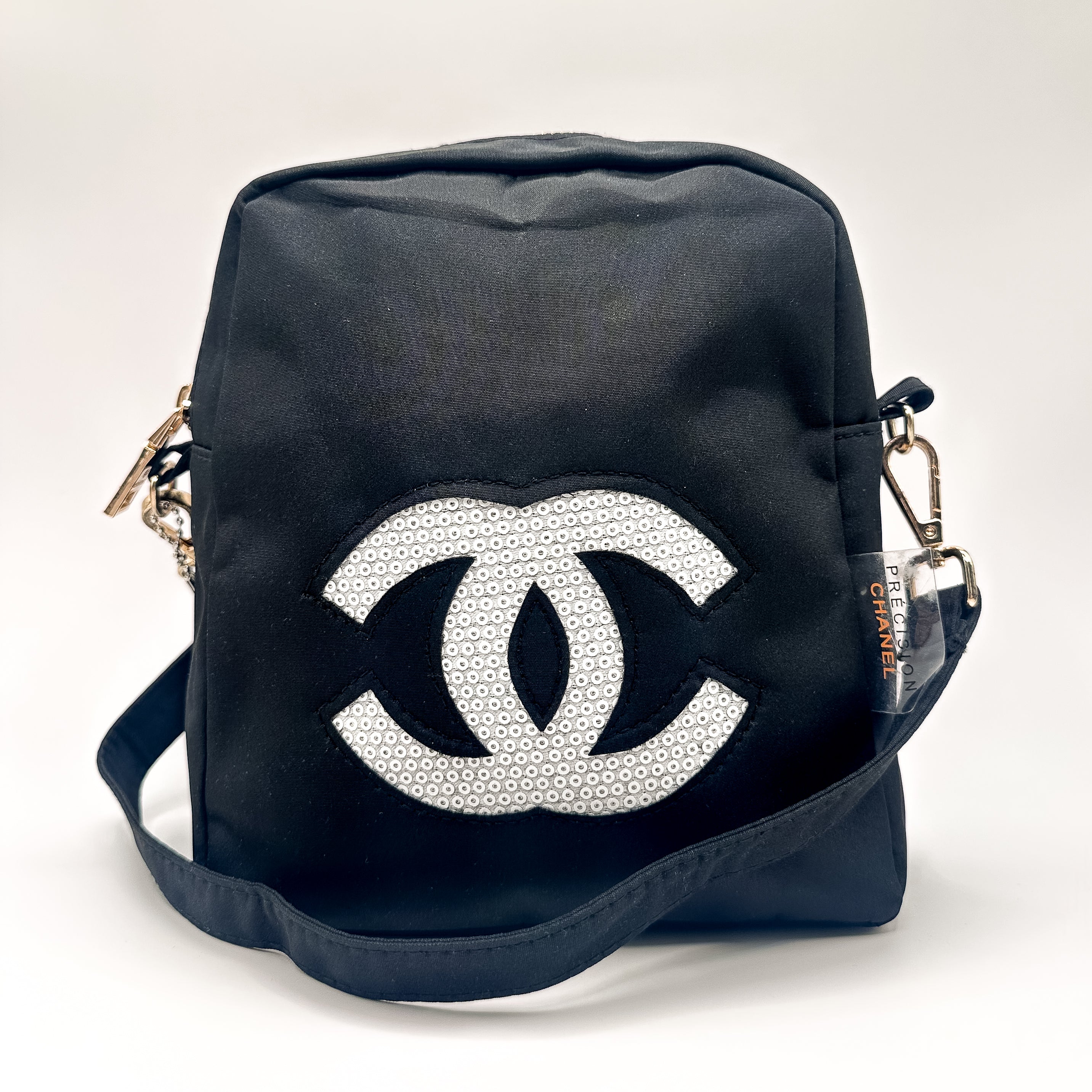 Chanel Sac a main Logo Noir