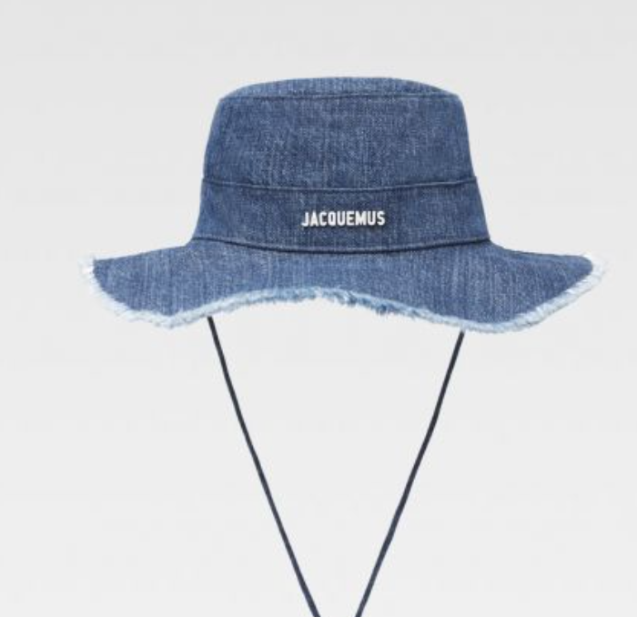 Jacquemus Bob - The Artichoke Bucket Hat - Blue Denim