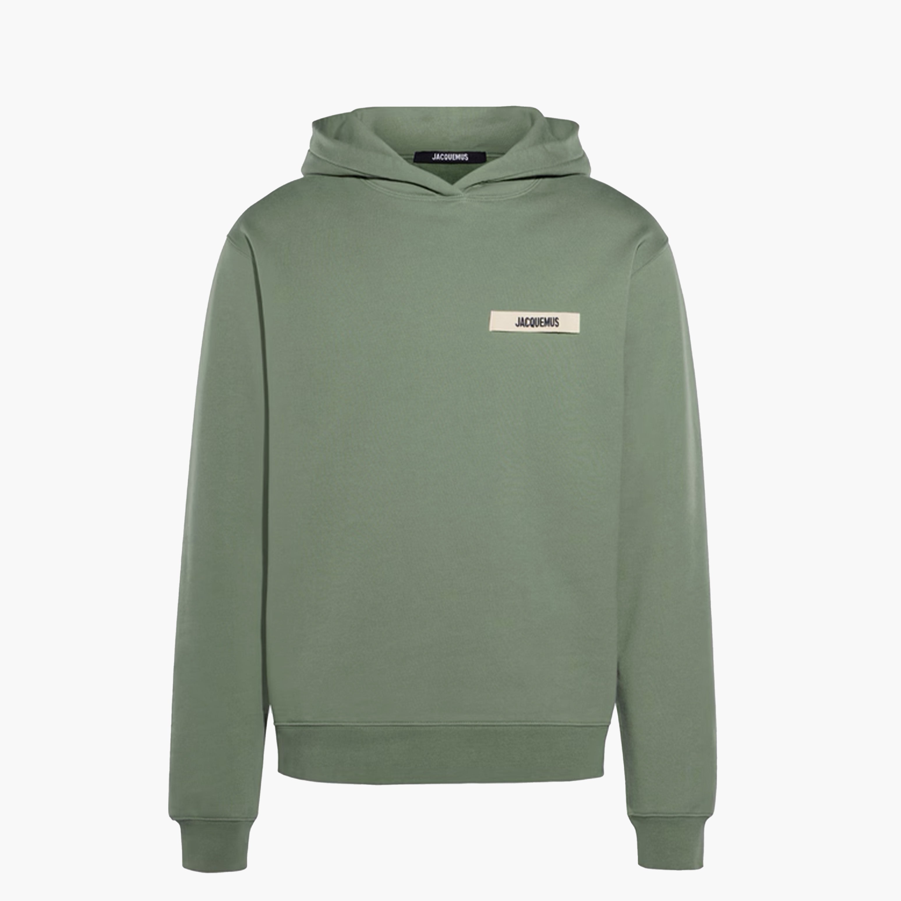 Jacquemus Hoodie Gros Grain Vert clair