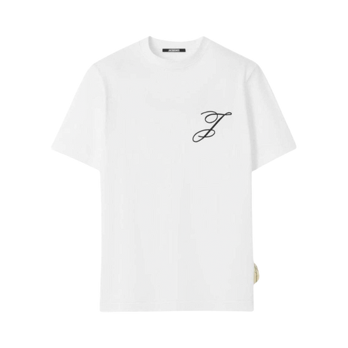 Jacquemus Logo Blanc Brodés
