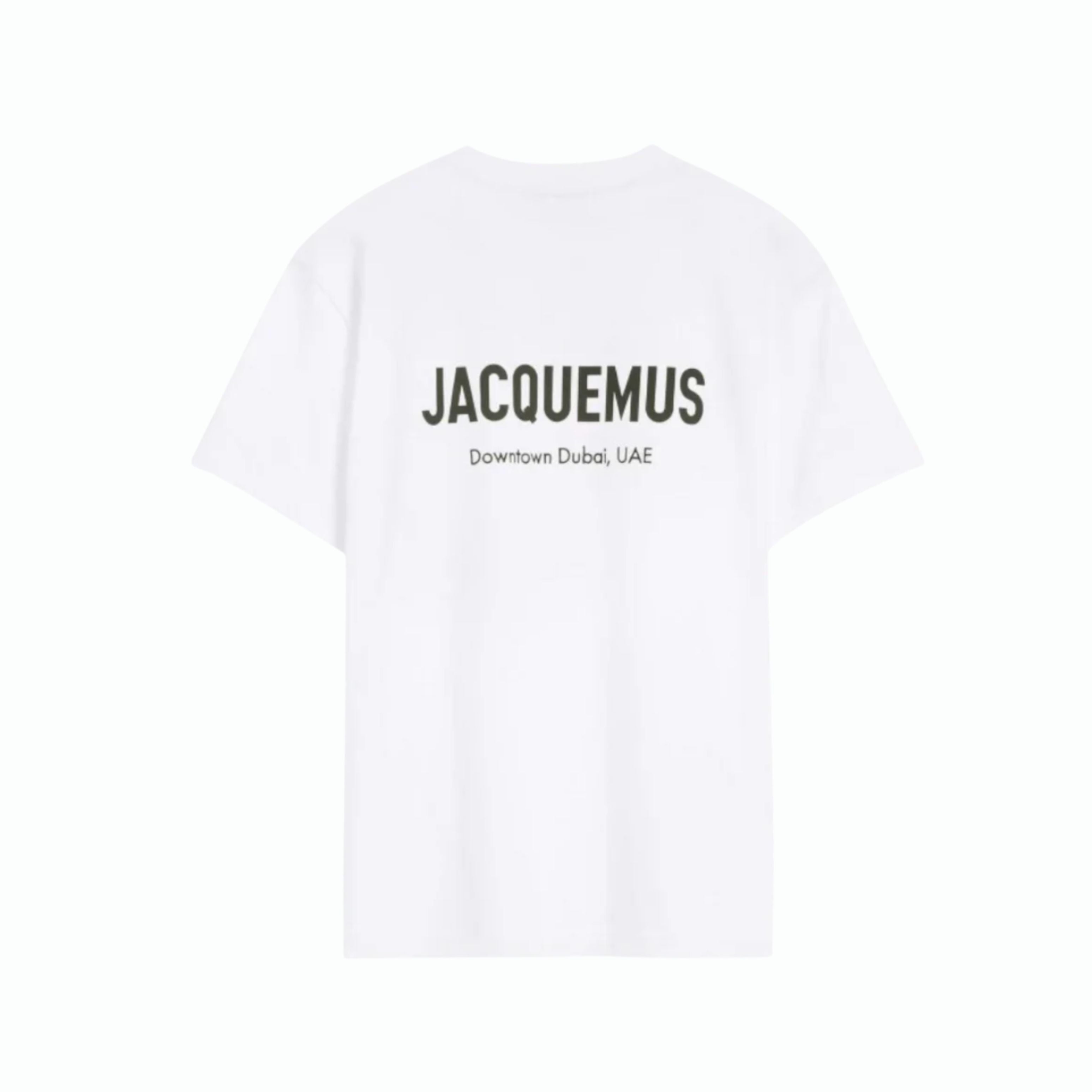 Jacquemus T-shirt Adresse Dubai Blanc