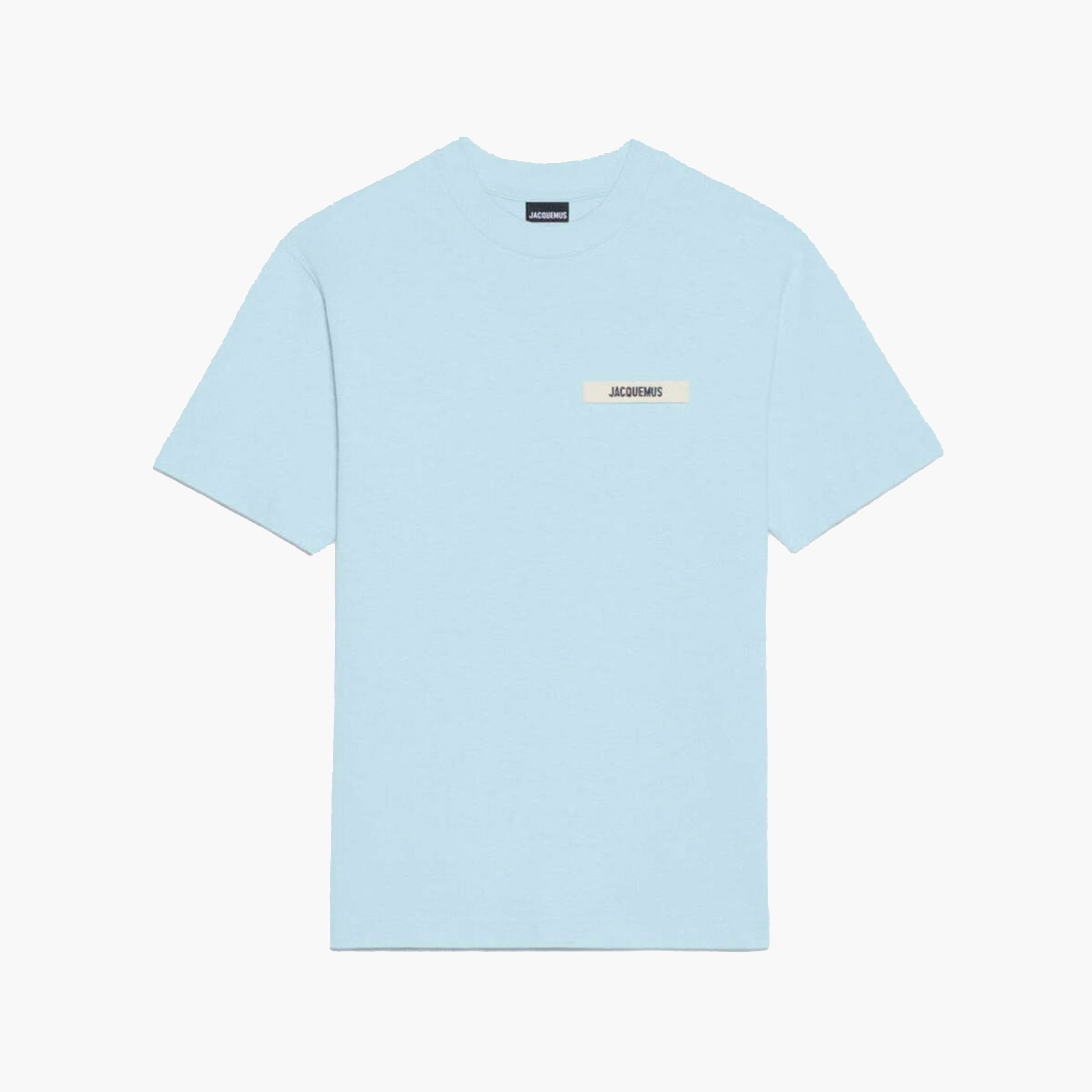 Jacquemus T-shirt Gros Grain Bleu clair