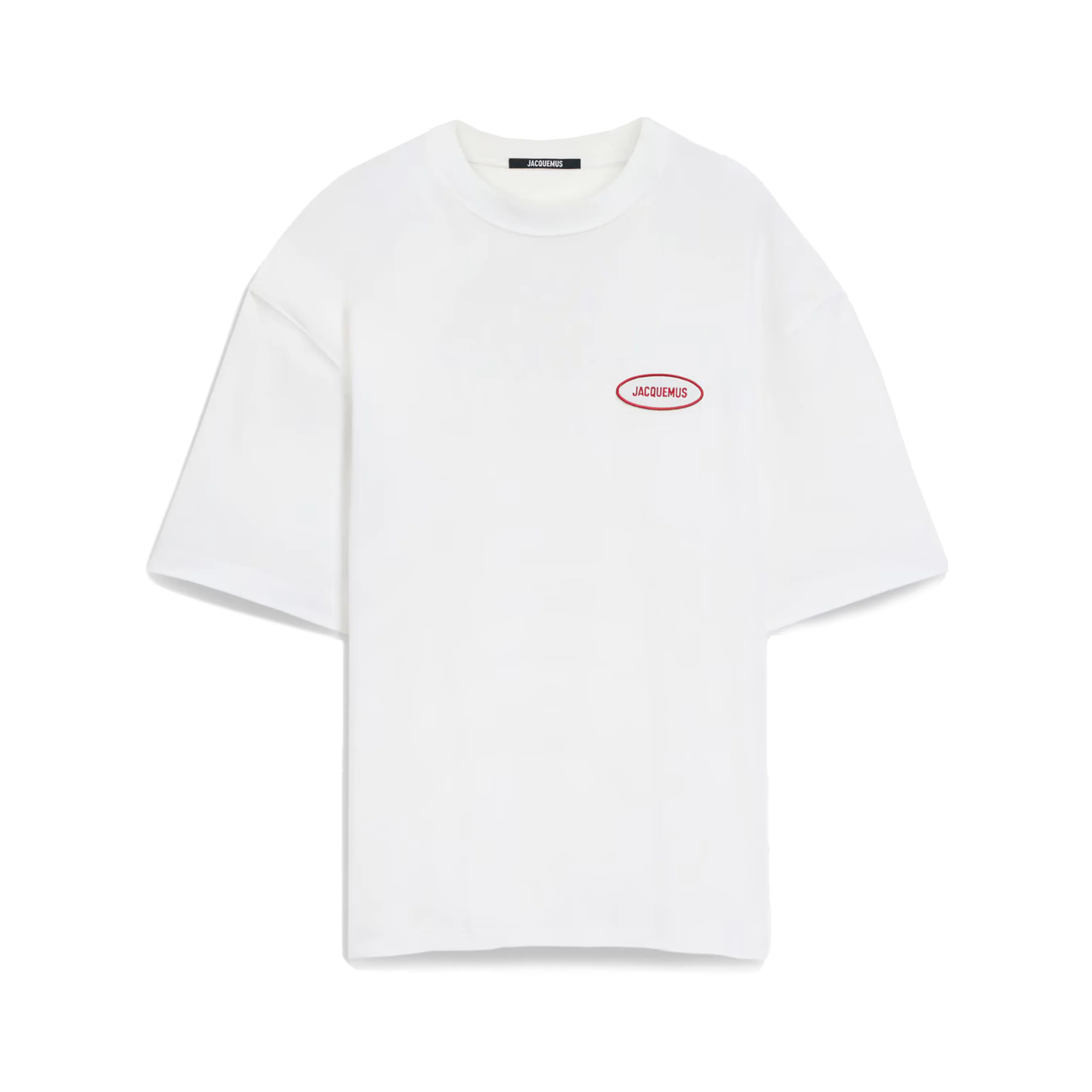 Jacquemus T-shirt Station Patch Blanc