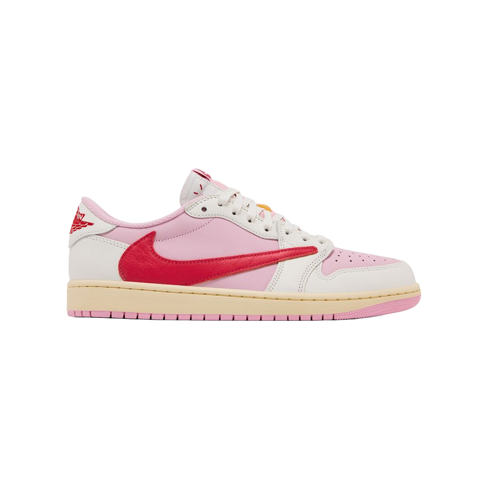Jordan 1 Retro Low OG SP Travis Scott Sail Tropical Pink