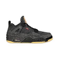 Jordan 4 Retro Levi's Black