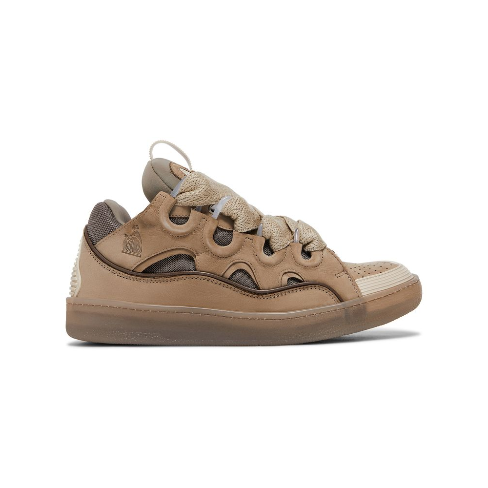 Lanvin Curb Sneakers Taupe