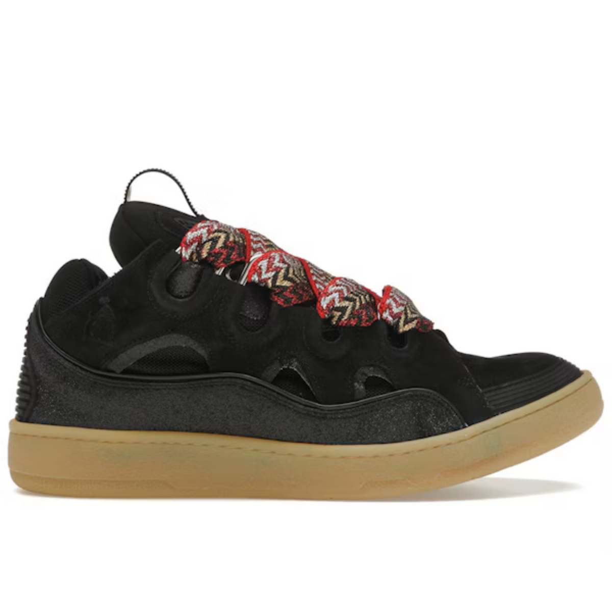 Lanvin Leather Curb Black Gum