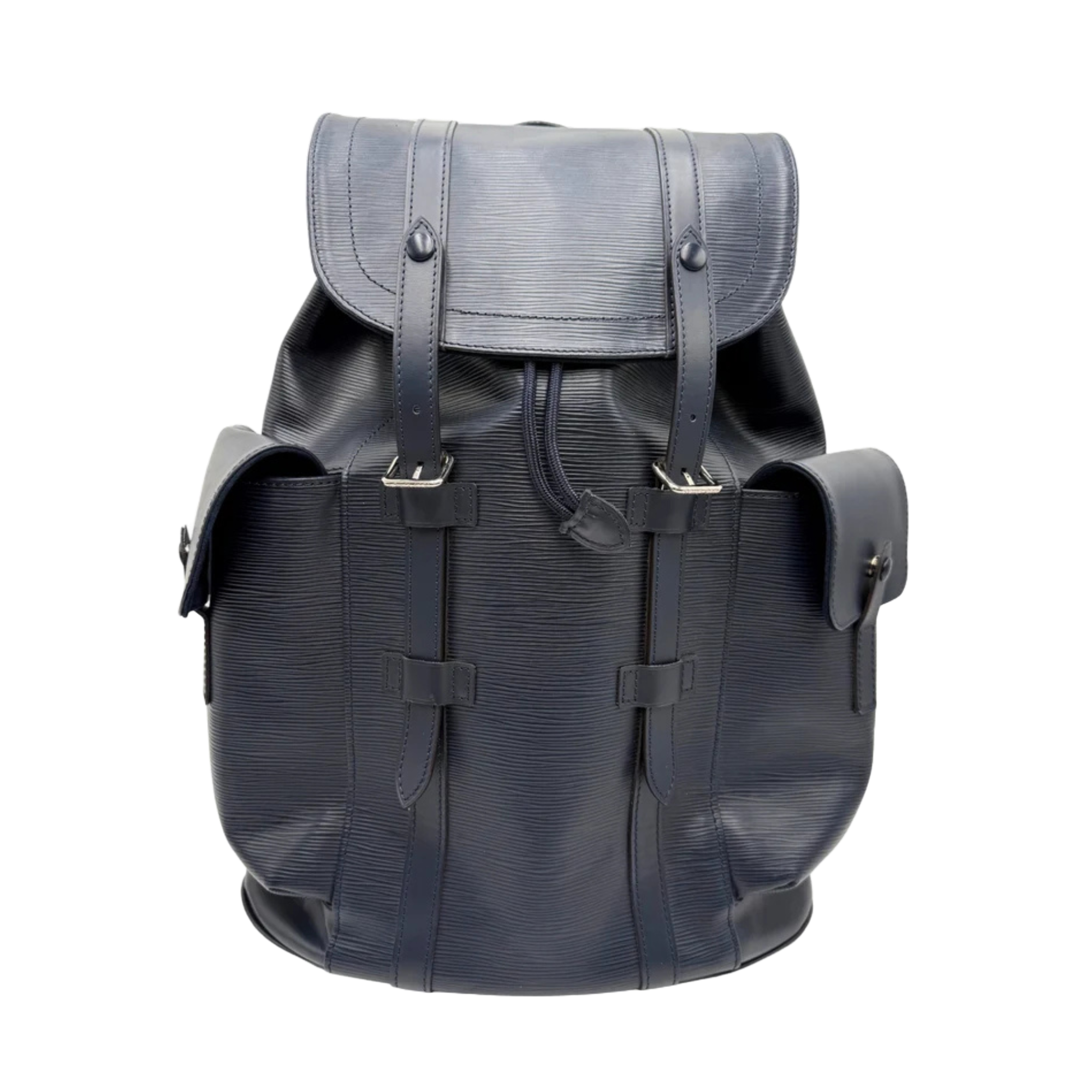 LOUIS VUITTON Christopher Backpack Epi Marine