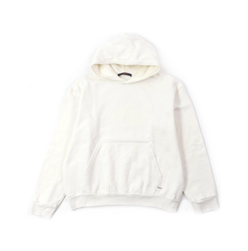 Louis Vuitton Staples Edition ホワイトスウェット Louis Vuitton Hoodie en coton Staples Edition Louis Vuitton Blanc cass