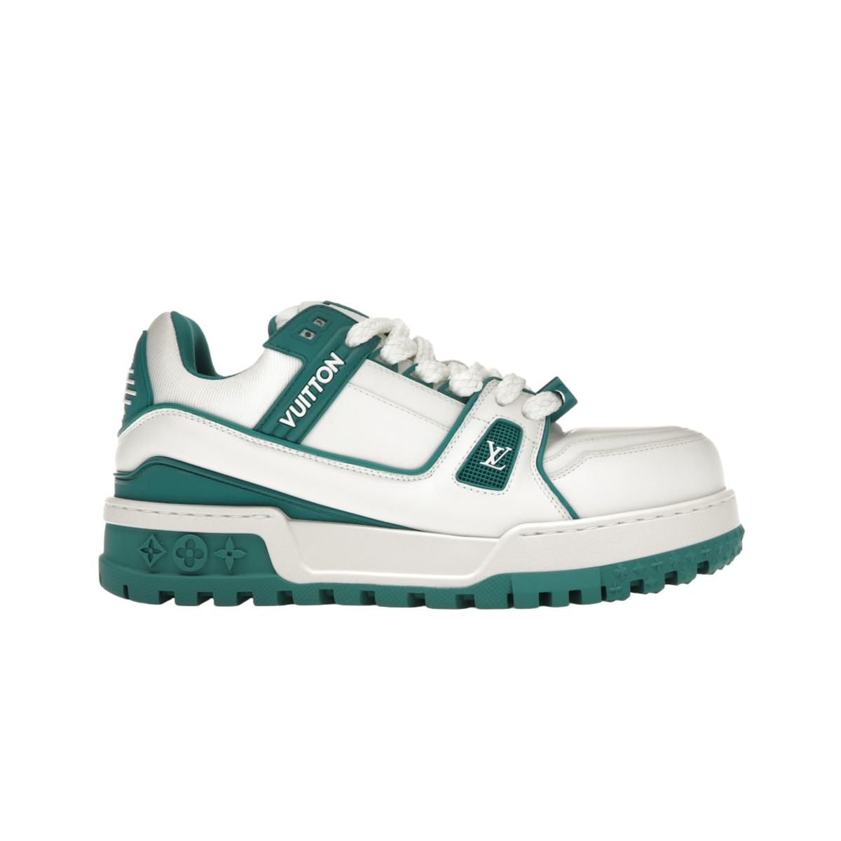Louis Vuitton LV Trainer Maxi Sneaker White Green