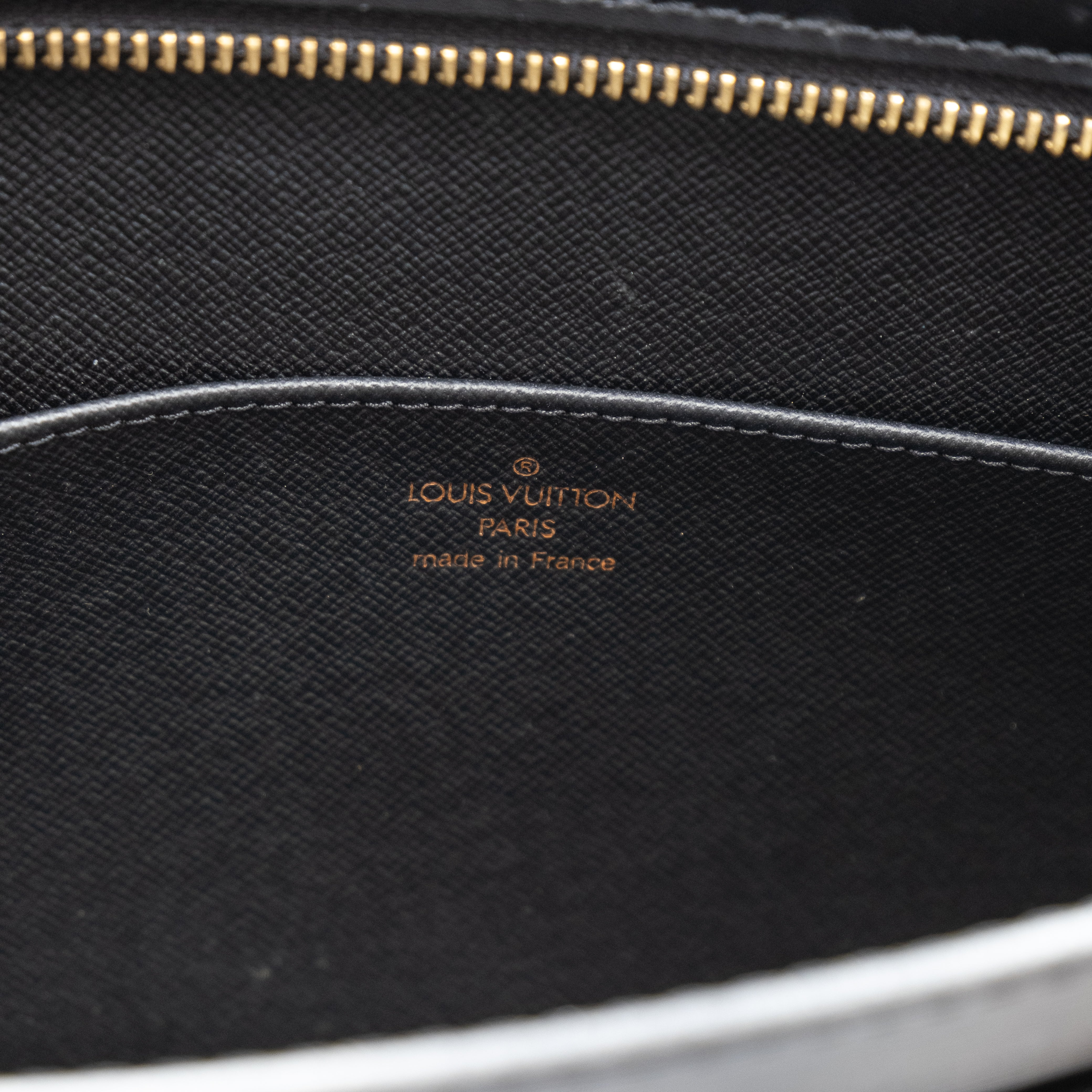 Louis Vuitton Pochette Cuir - Epi - Noir