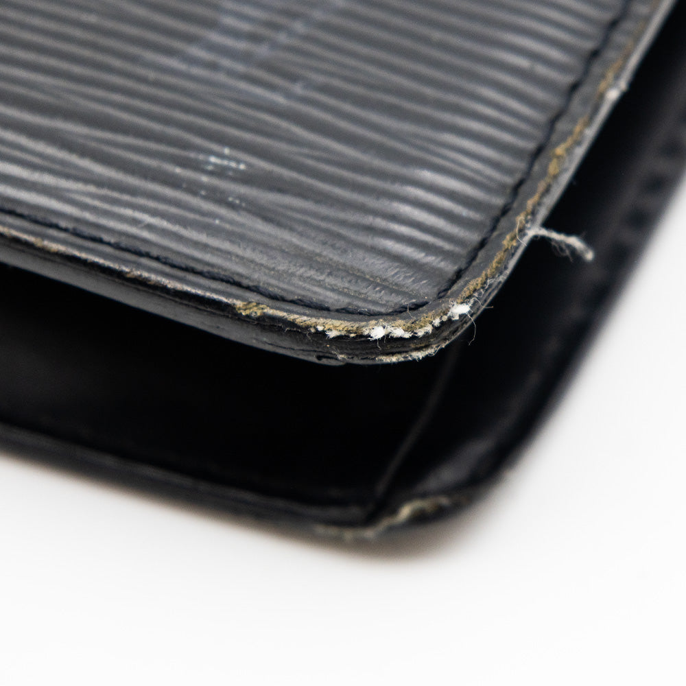 Louis Vuitton Pochette Cuir - Epi - Noir