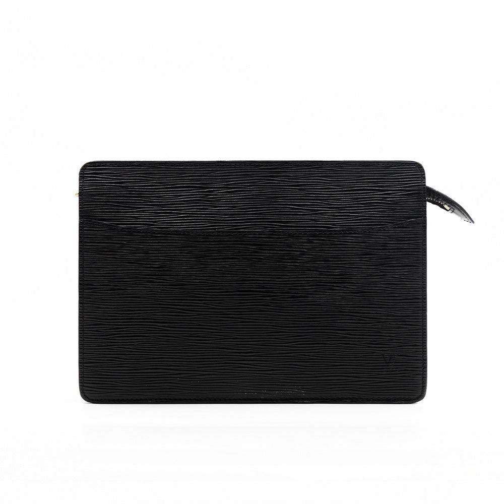 Louis Vuitton Pochette Cuir - Epi - Noir