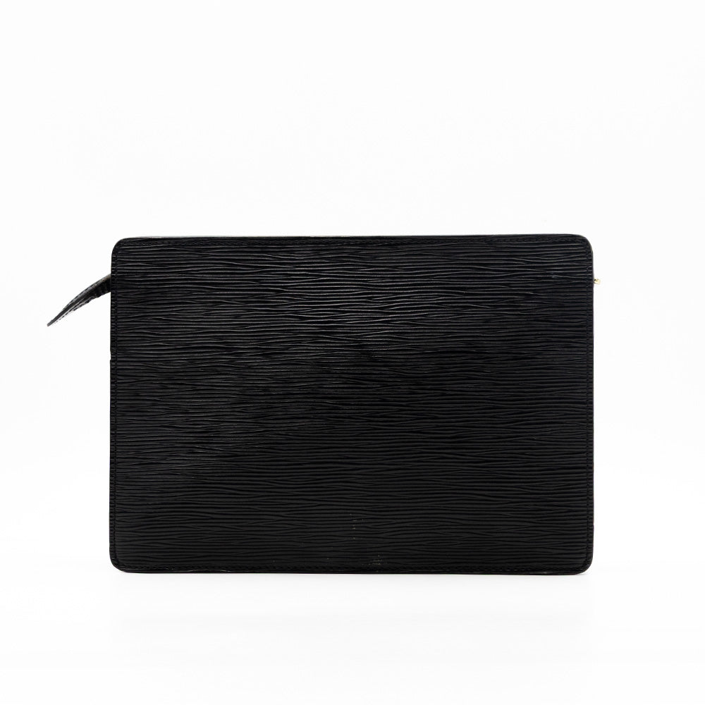 Louis Vuitton Pochette Cuir - Epi - Noir