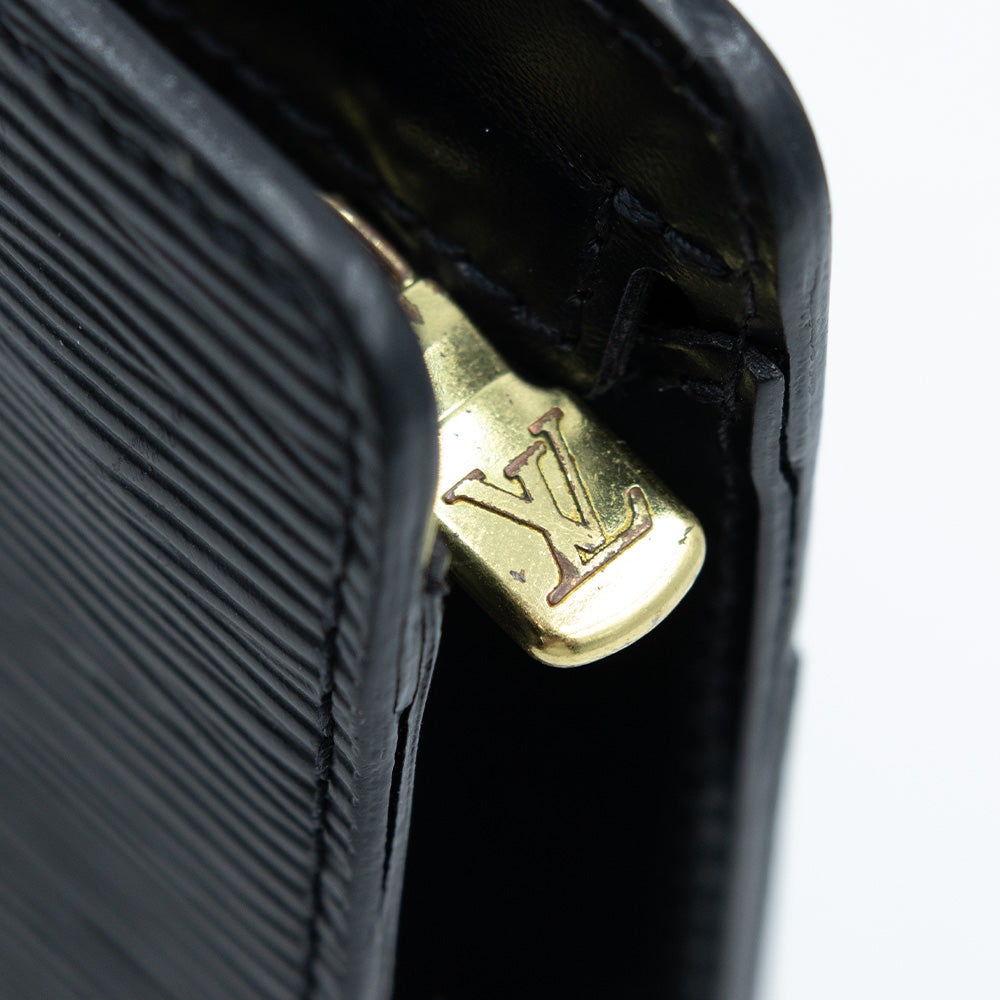 Louis Vuitton Pochette Cuir - Epi - Noir