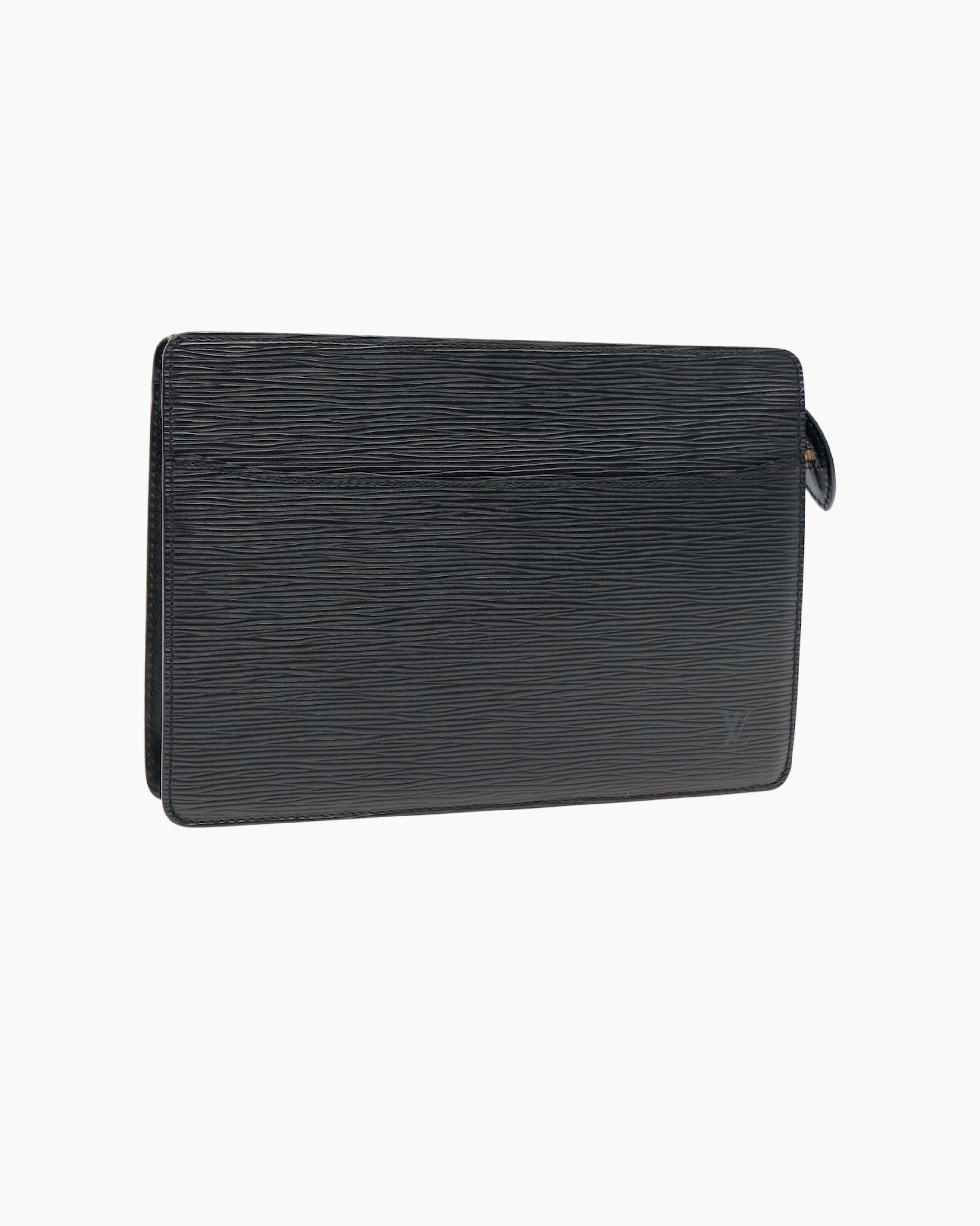 Louis Vuitton Pochette Cuir - Epi - Noir