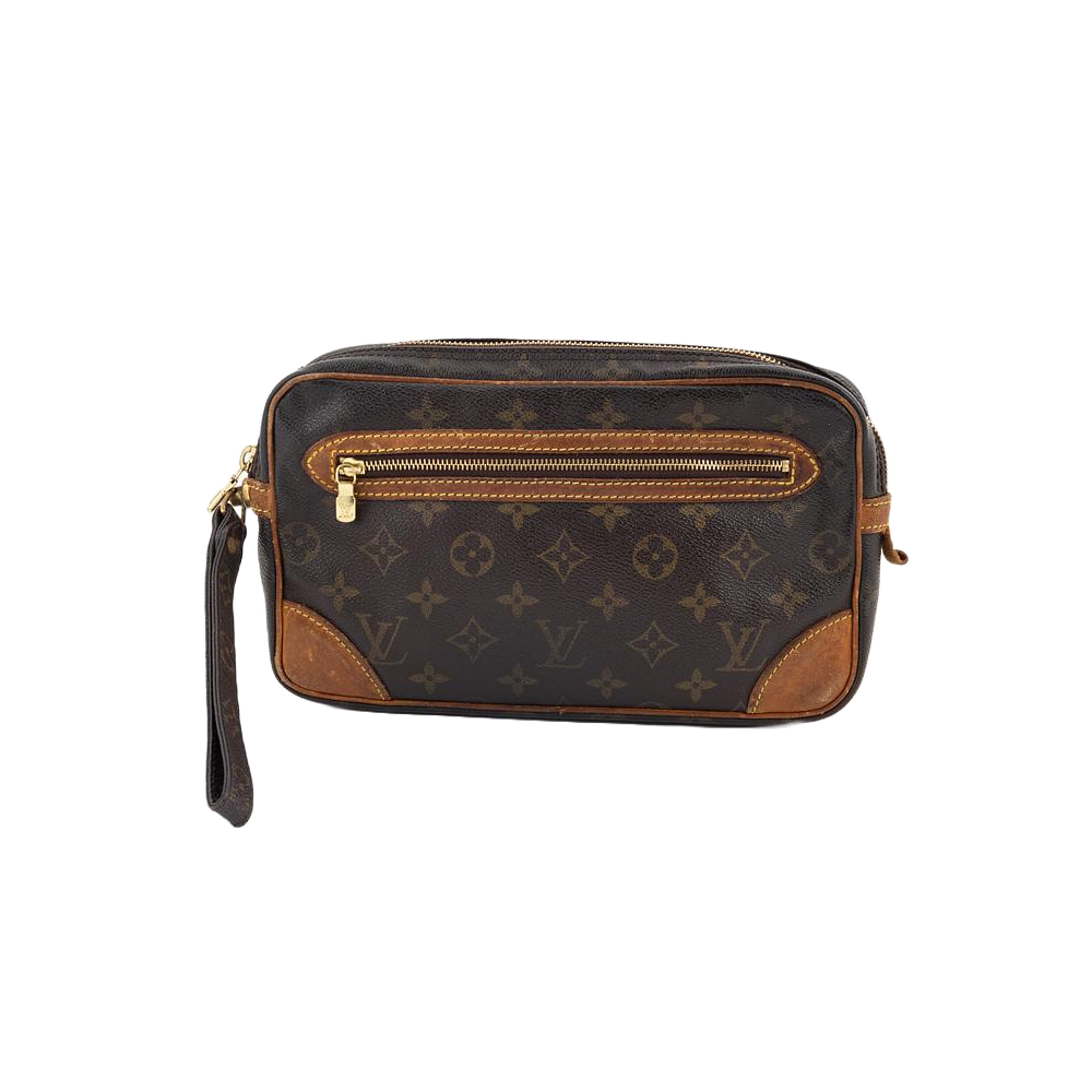 Louis Vuitton Pochette Marly Monogram Marron