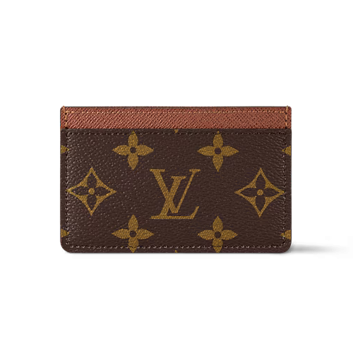 Louis Vuitton Porte Cartes Simple Monogram Marron