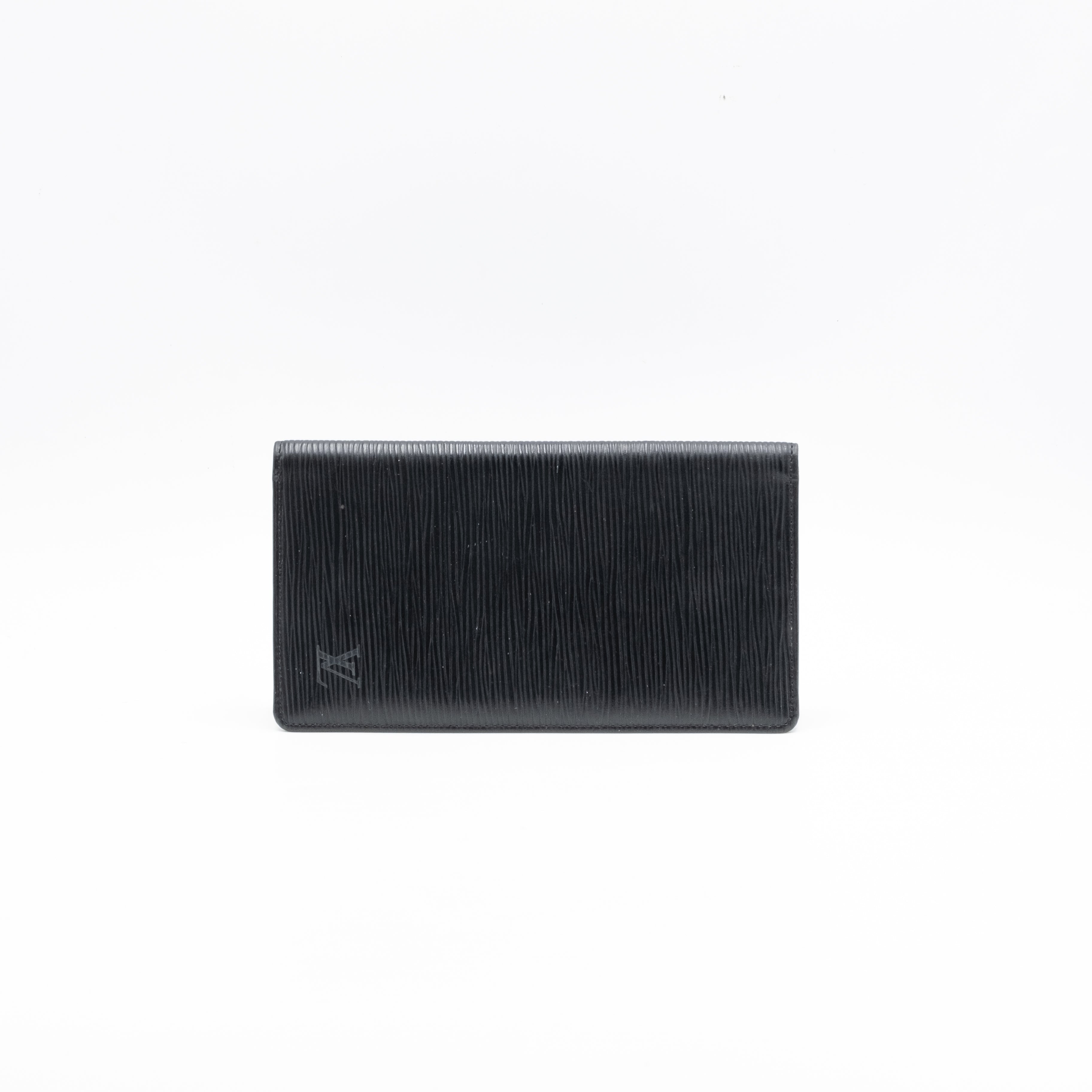 Louis Vuitton Long Epi Black Wallet